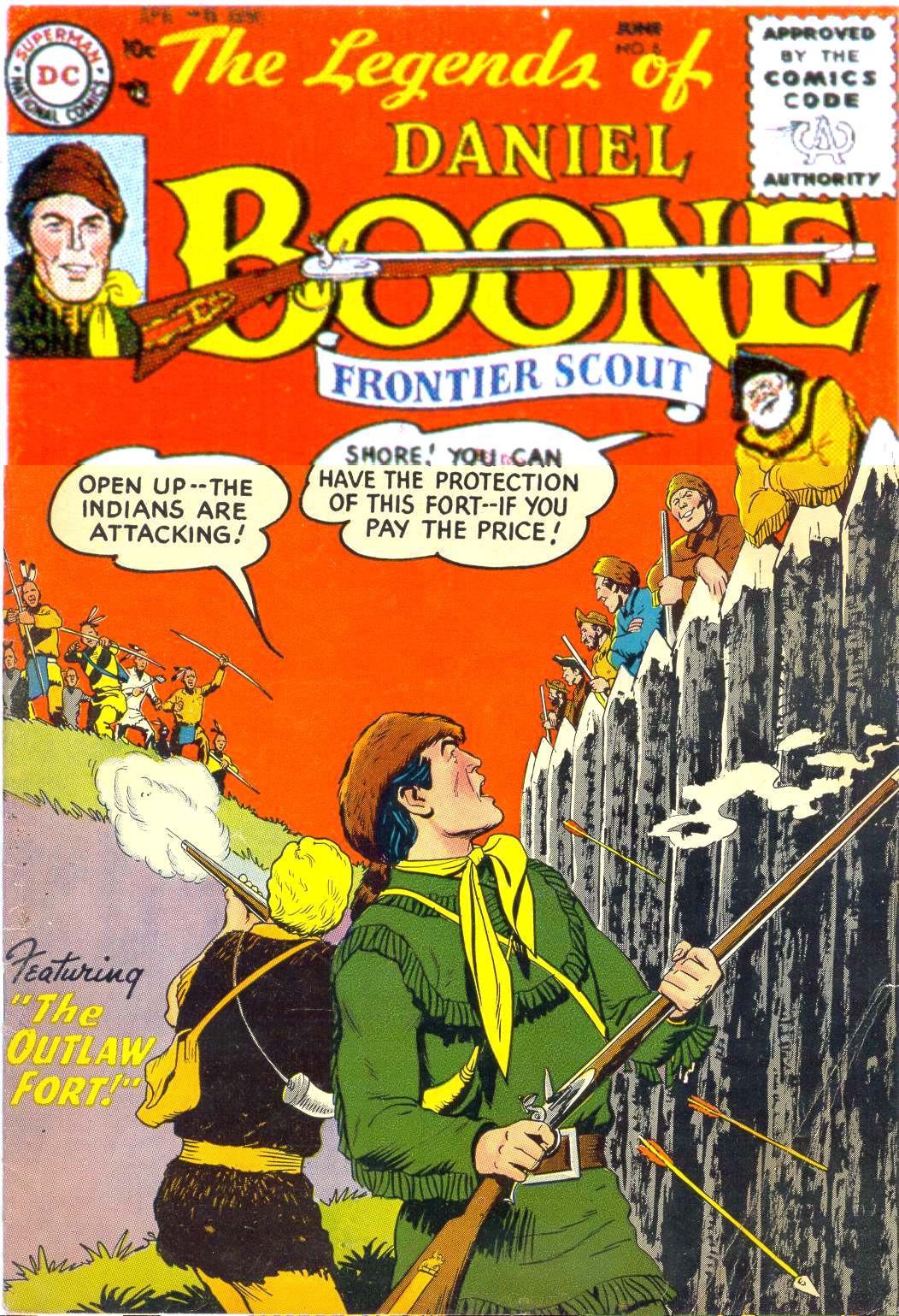 The Legends of Daniel Boone issue 6 - Page 1