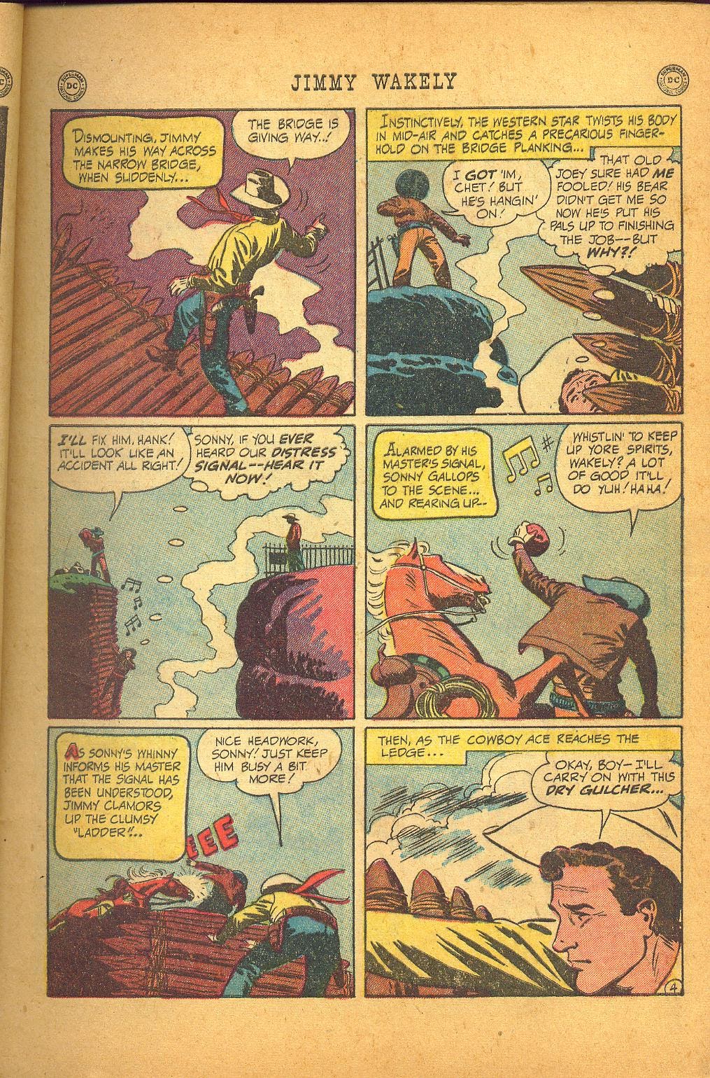 Read online Jimmy Wakely comic -  Issue #10 - 7