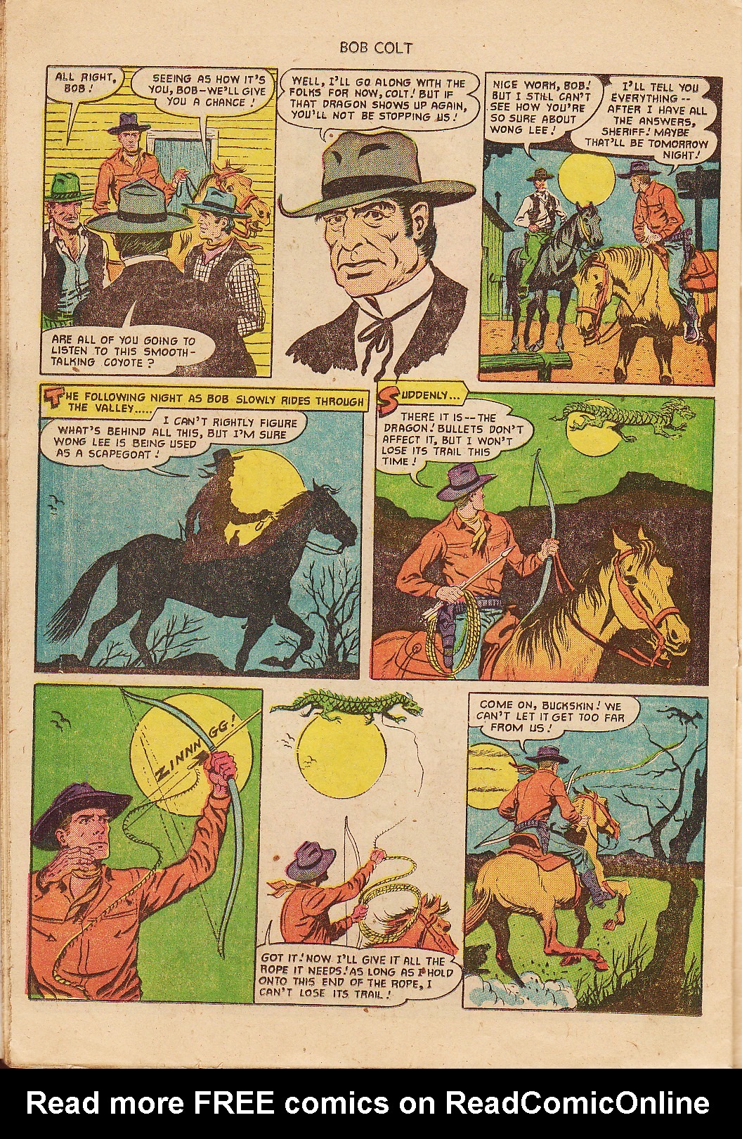 Read online Bob Colt Western comic -  Issue #7 - 32