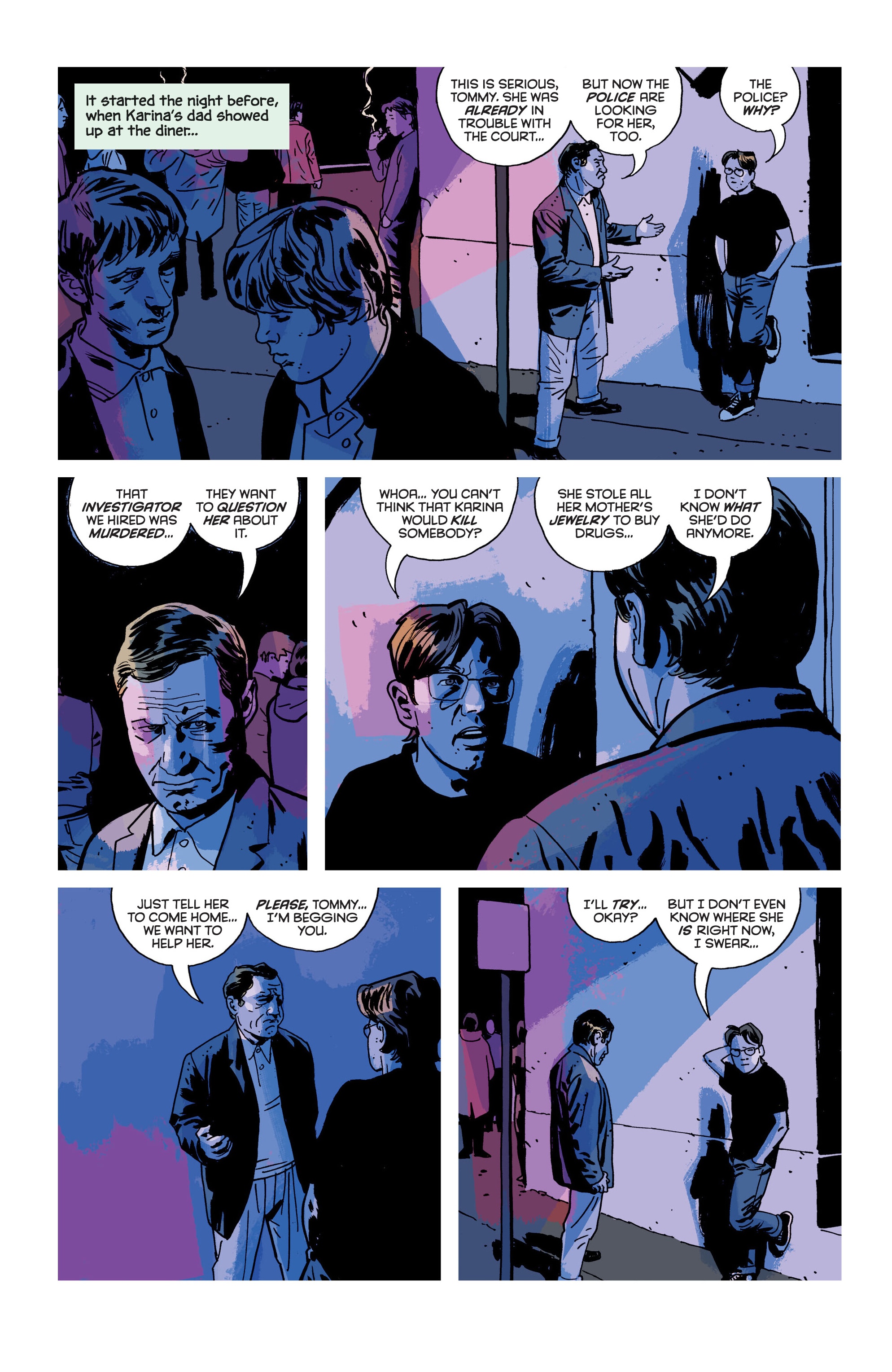 Read online Where the Body Was comic -  Issue # TPB - 108