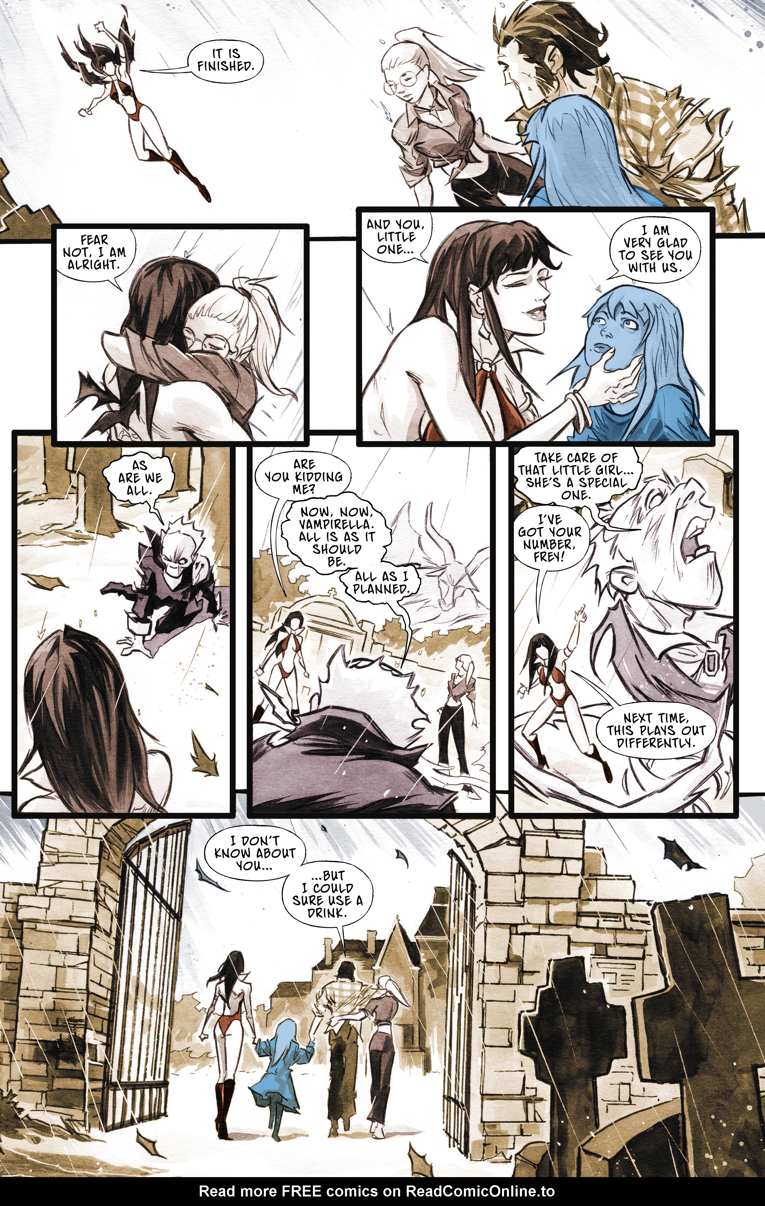 Read online Vampirella: Dead Flowers comic -  Issue #4 - 17