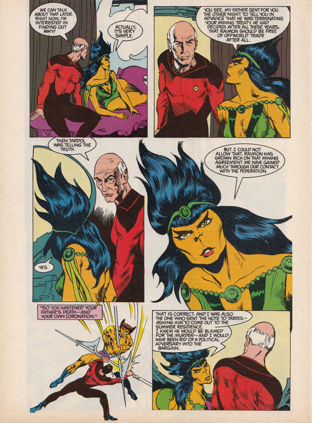 Read online Star Trek The Next Generation (1990) comic -  Issue #11 - 10