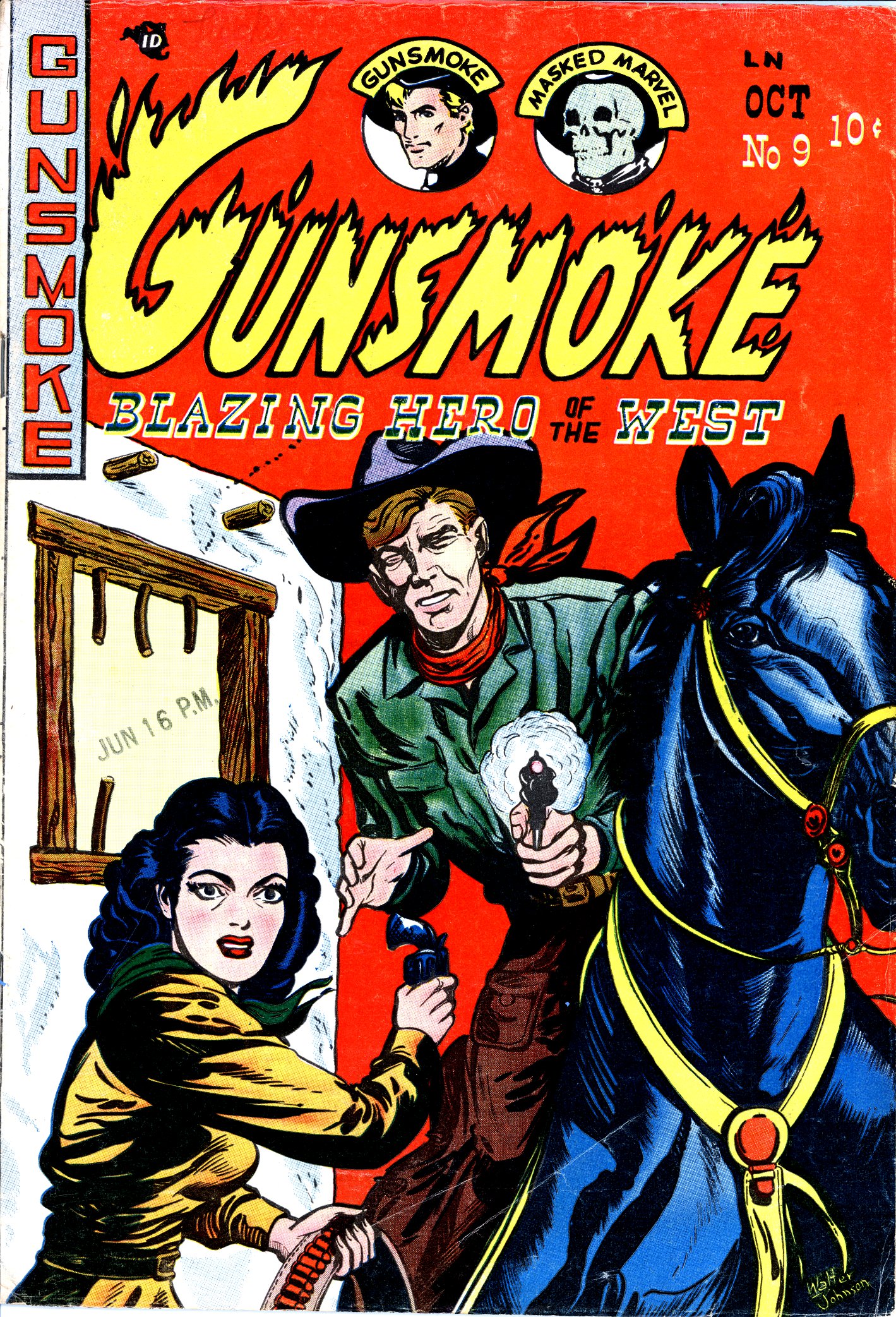Read online Gunsmoke comic -  Issue #9 - 1