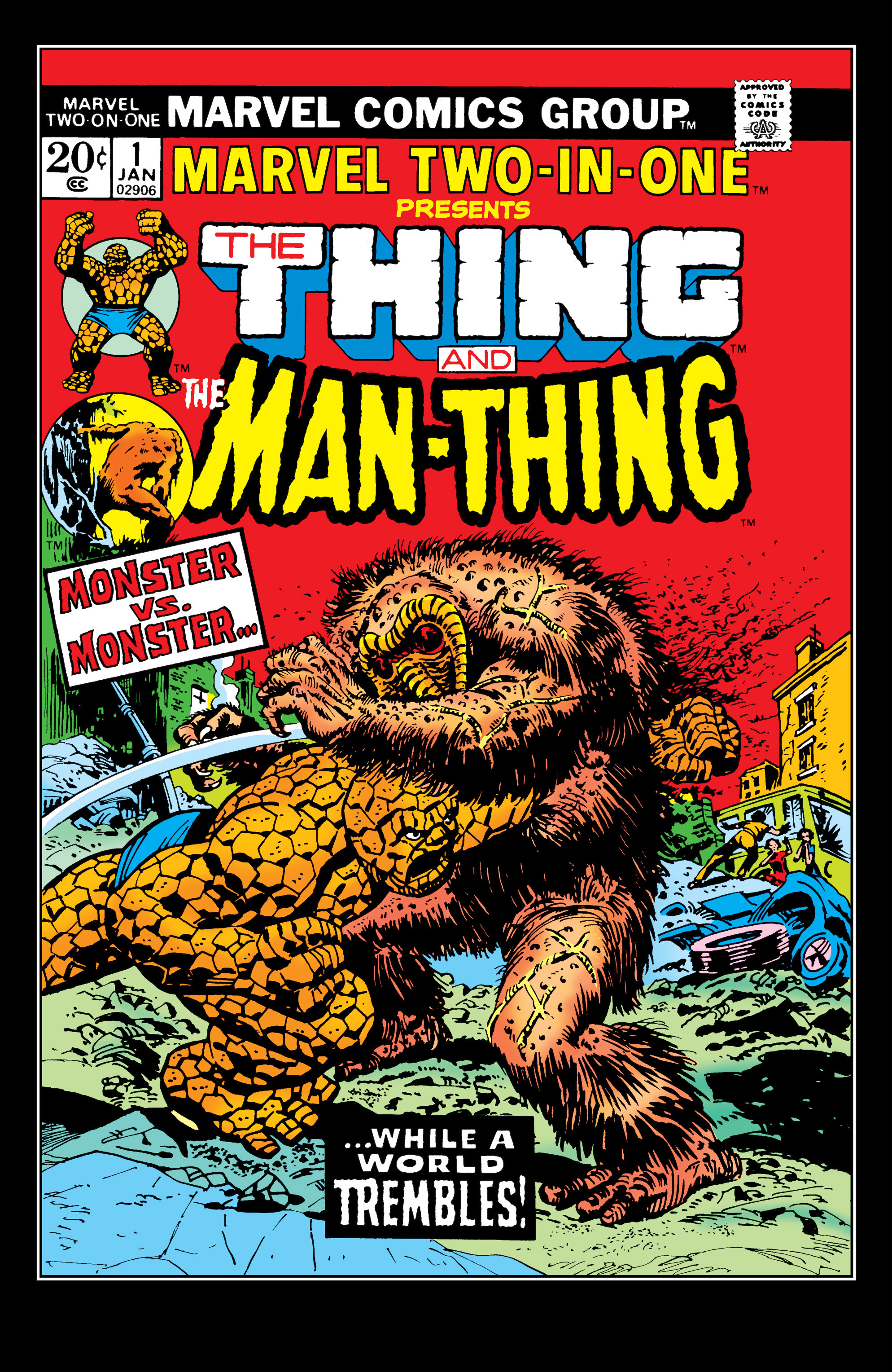 Read online Marvel Two-In-One comic -  Issue #1 - 1