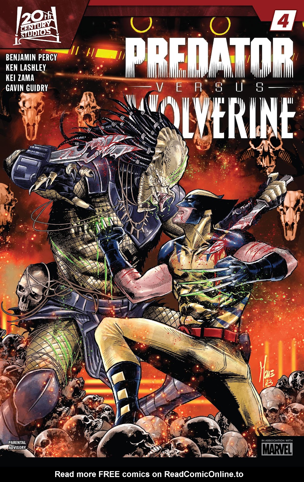 Predator vs. Wolverine issue 4 - Page 1