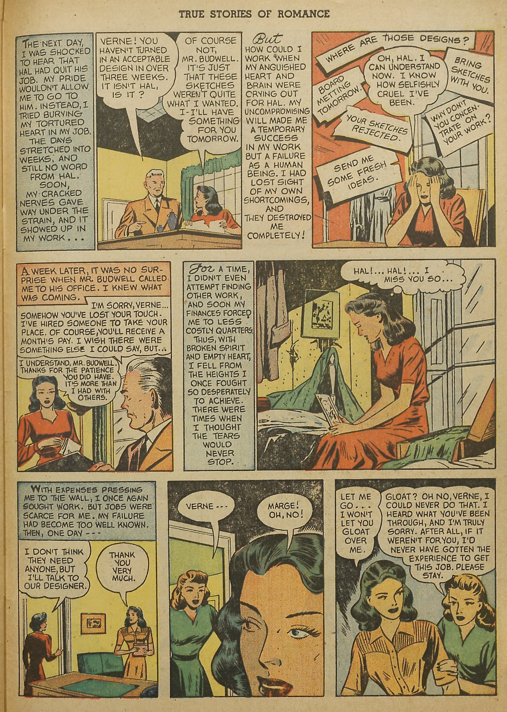 Read online True Stories of Romance comic -  Issue #3 - 33