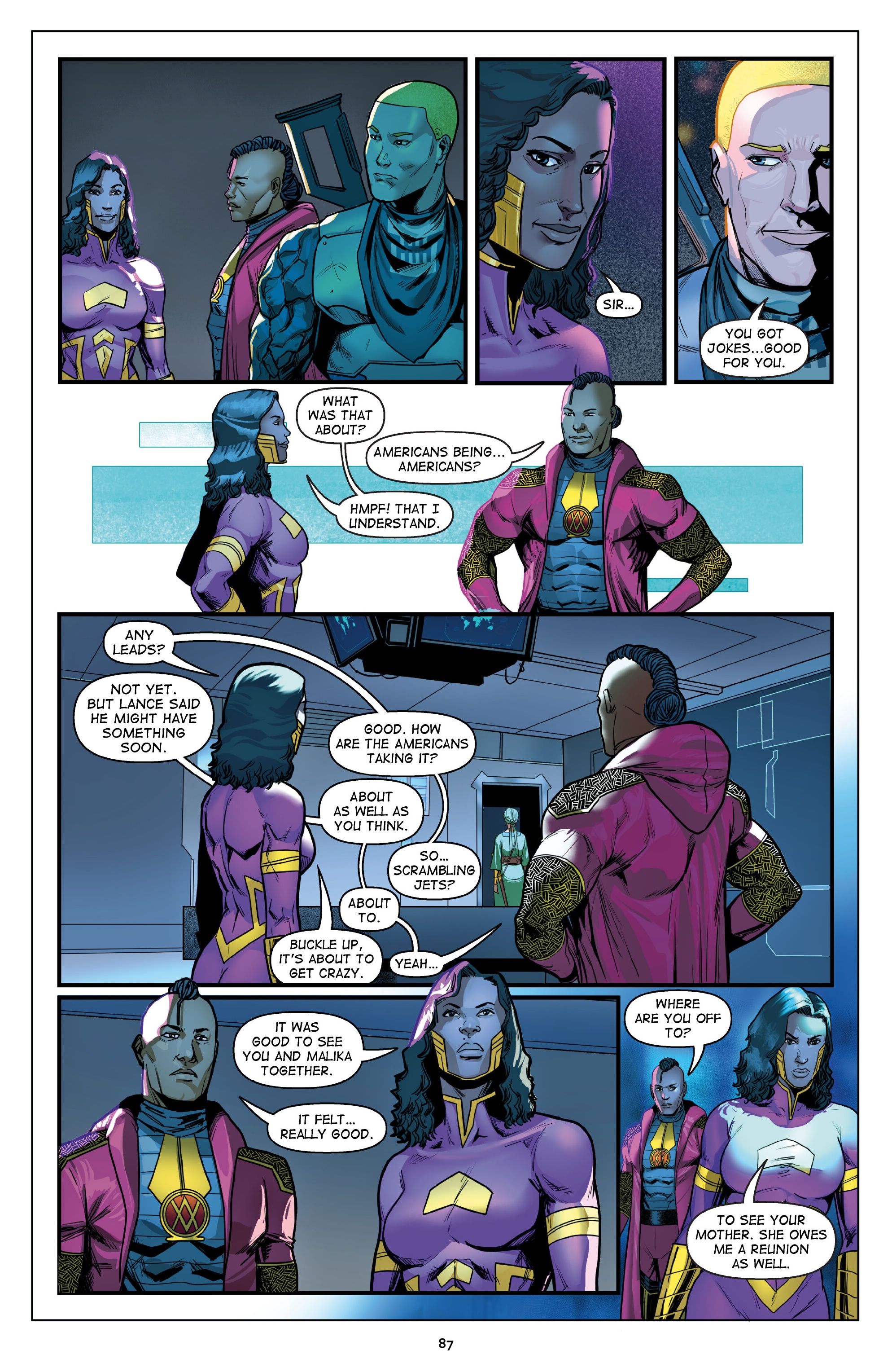Read online The Oloris: Heroes Will Unite comic -  Issue # TPB (Part 1) - 87