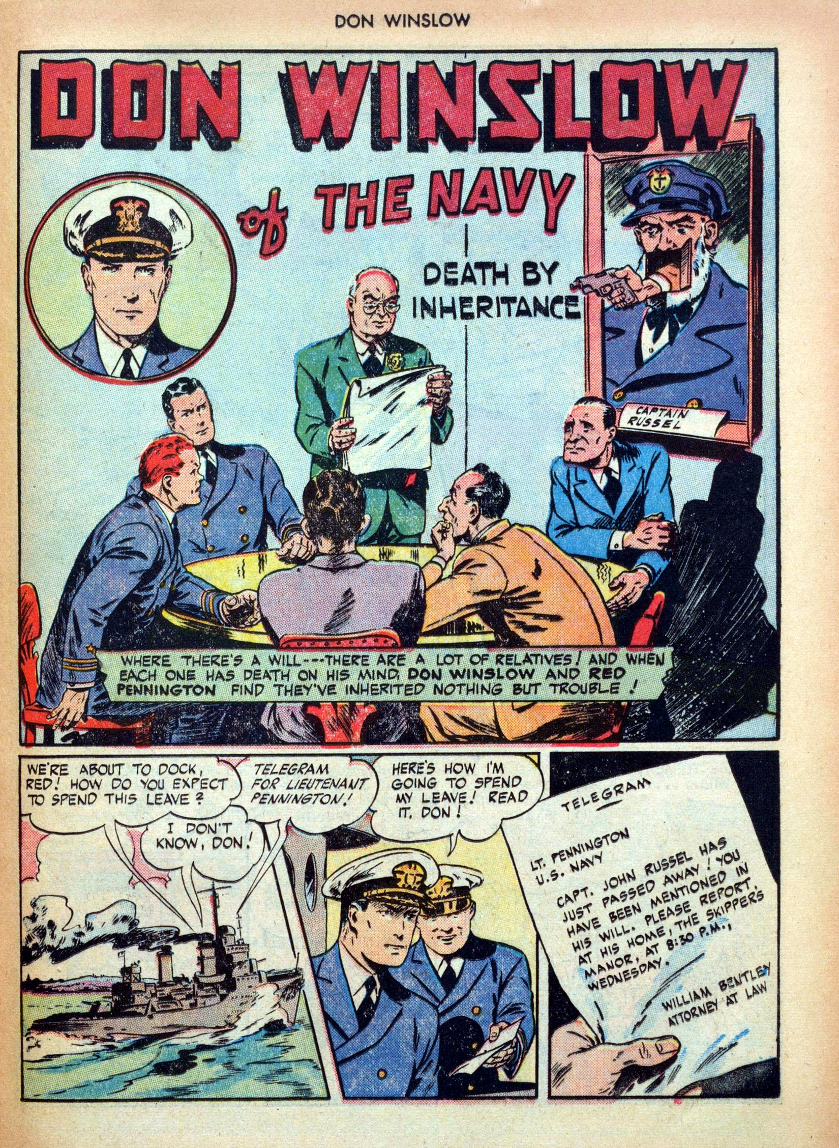 Read online Don Winslow of the Navy comic -  Issue #44 - 41