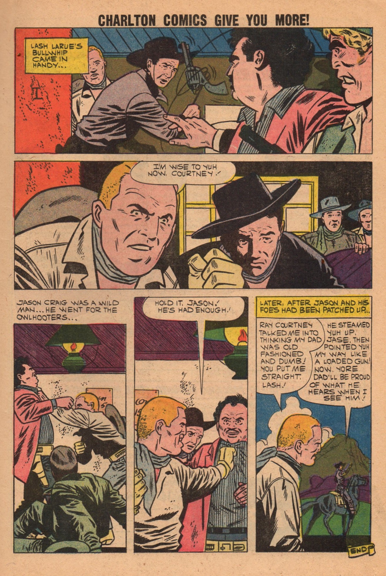 Read online Lash Larue Western (1949) comic -  Issue #78 - 17