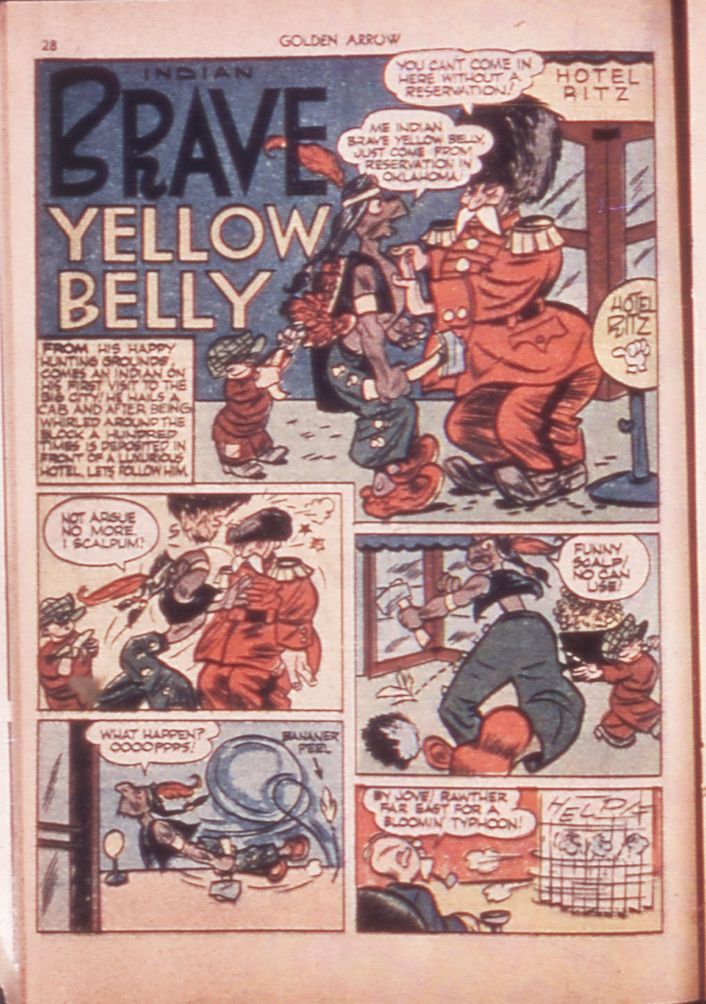 Read online Golden Arrow comic -  Issue #1 - 28