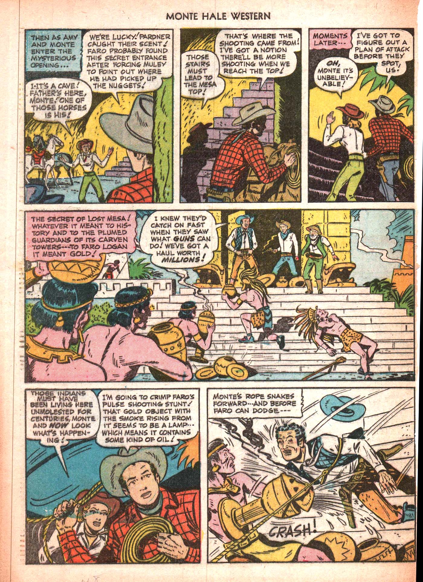 Read online Monte Hale Western comic -  Issue #50 - 48