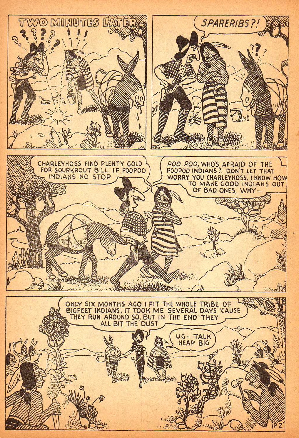 Read online Western Picture Stories comic -  Issue #4 - 44
