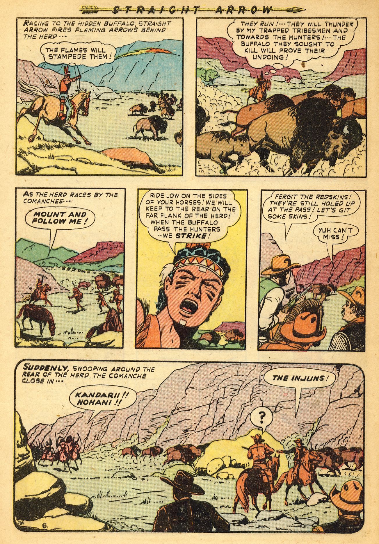 Read online Straight Arrow comic -  Issue #14 - 32