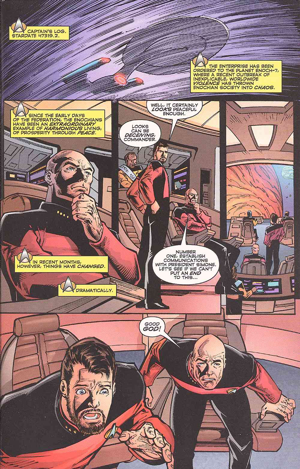 Read online Star Trek: The Next Generation: Embrace the Wolf comic -  Issue # Full - 3