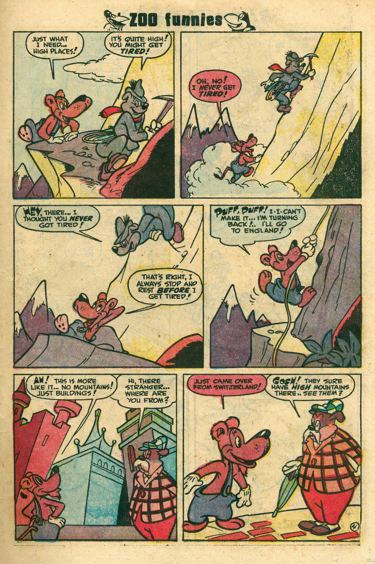 Read online Zoo Funnies comic -  Issue #2 - 15