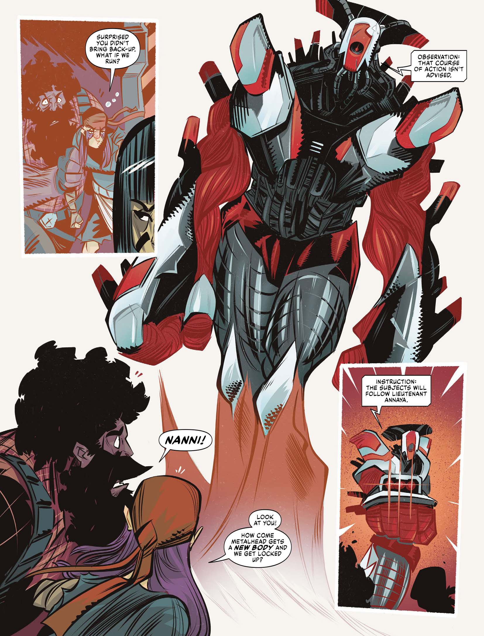 Read online 2000 AD comic -  Issue #2362 - 84