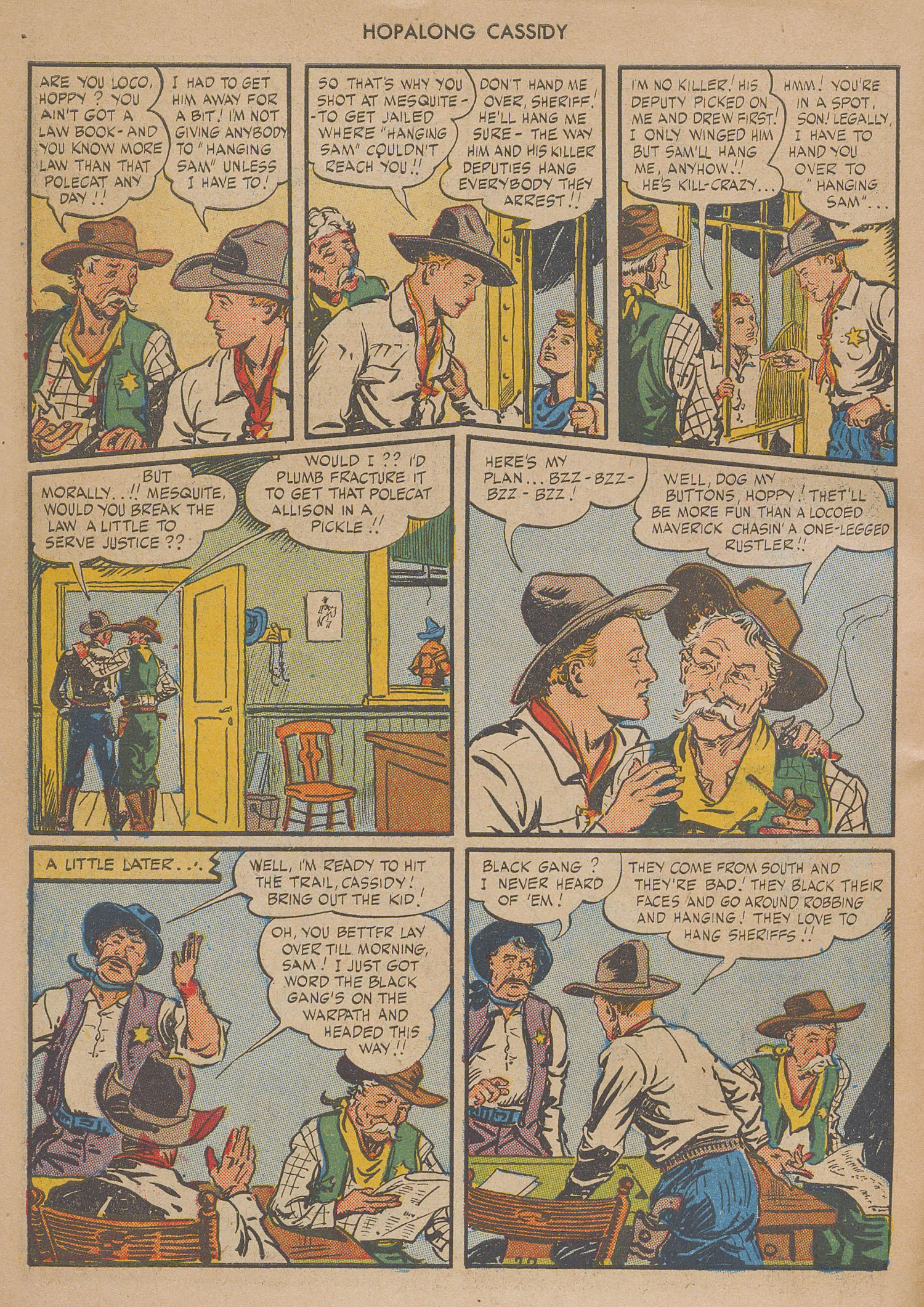 Read online Hopalong Cassidy comic -  Issue #2 - 6