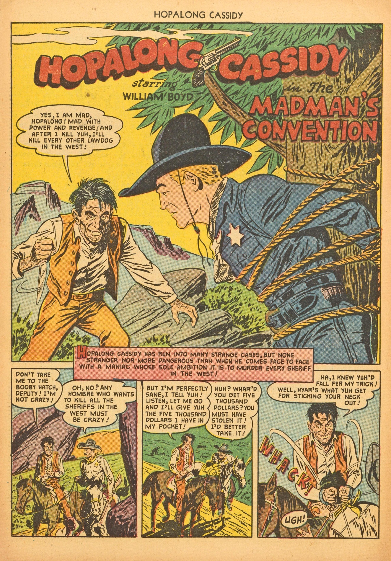 Read online Hopalong Cassidy comic -  Issue #63 - 26
