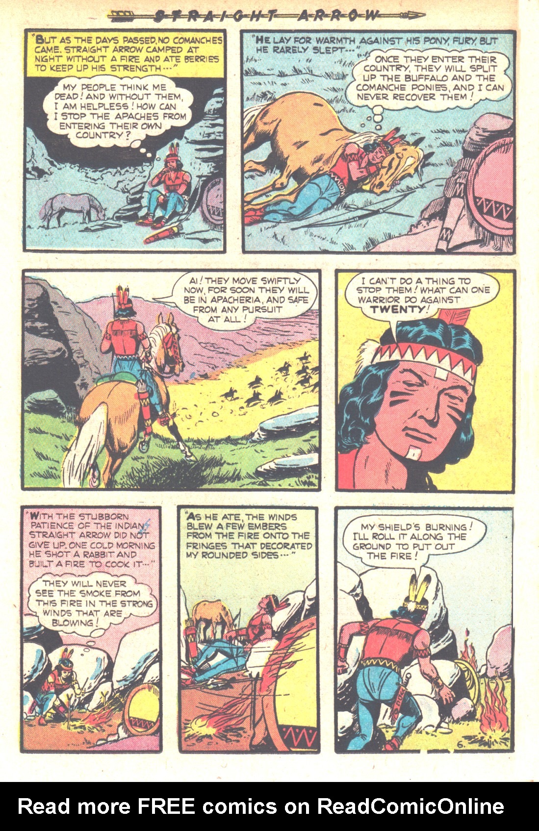 Read online Straight Arrow comic -  Issue #20 - 16