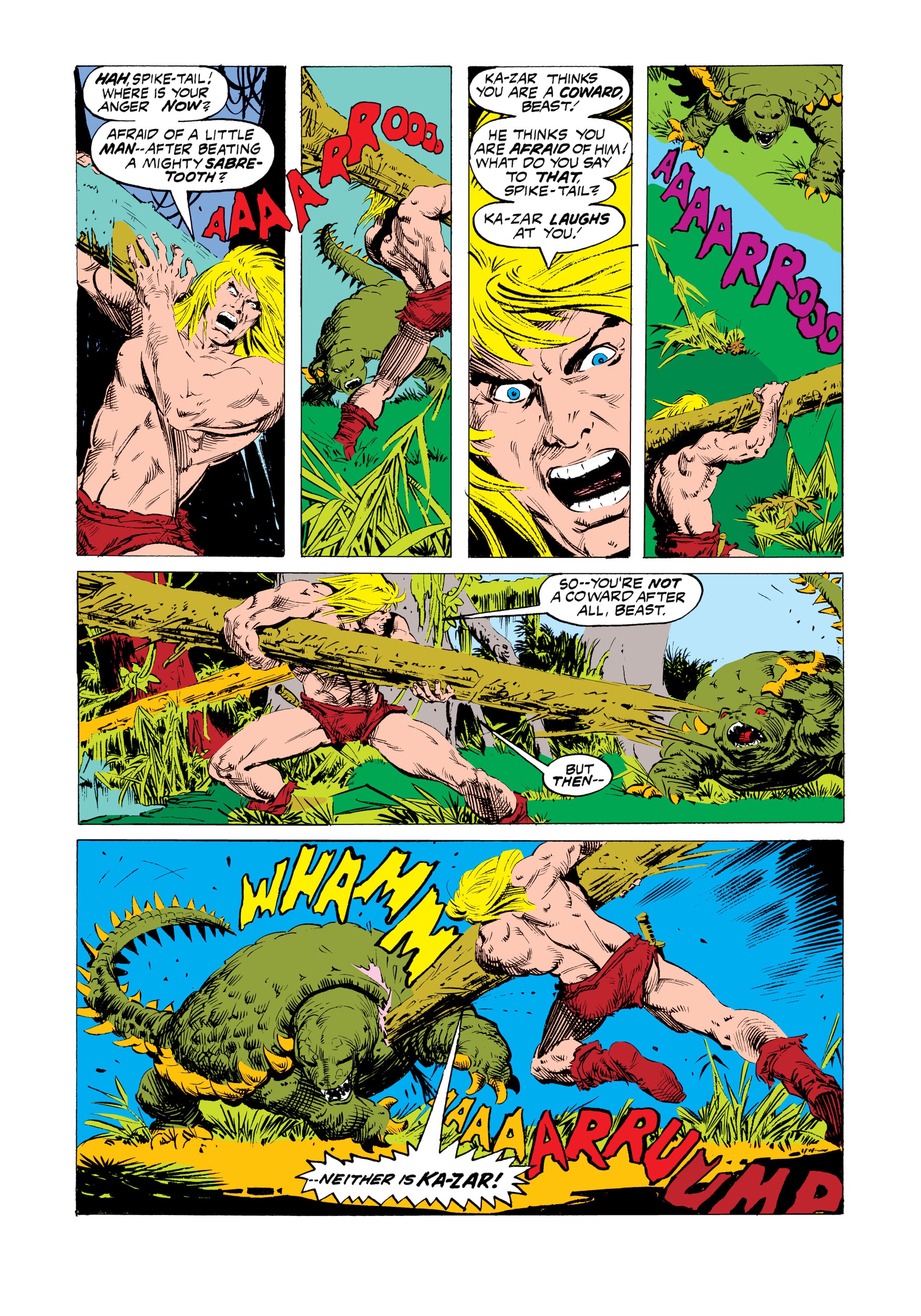 Read online Marvel Masterworks: Ka-Zar comic -  Issue # TPB 3 (Part 1) - 73