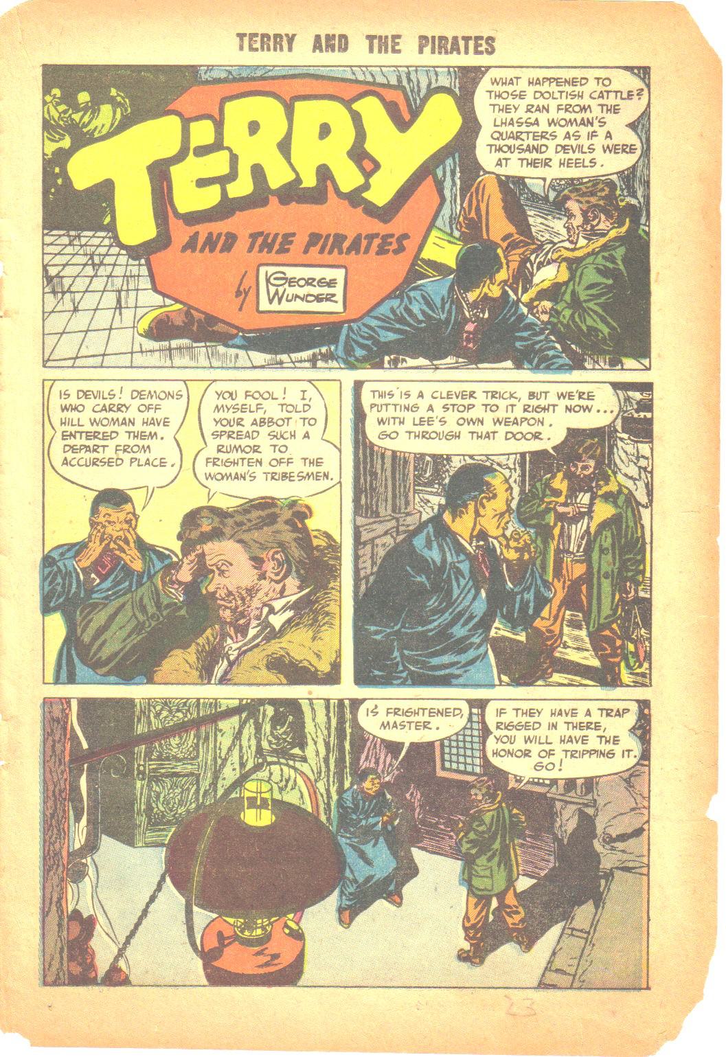 Read online Terry and the Pirates comic -  Issue #26 - 24