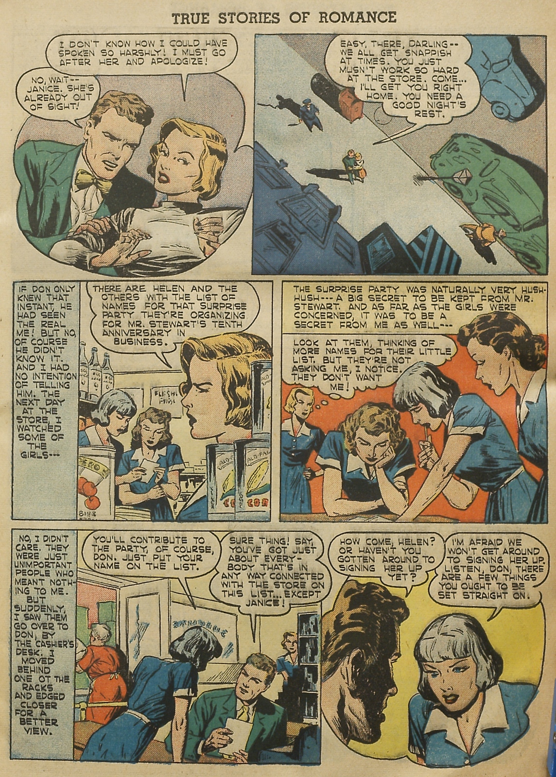 Read online True Stories of Romance comic -  Issue #1 - 9