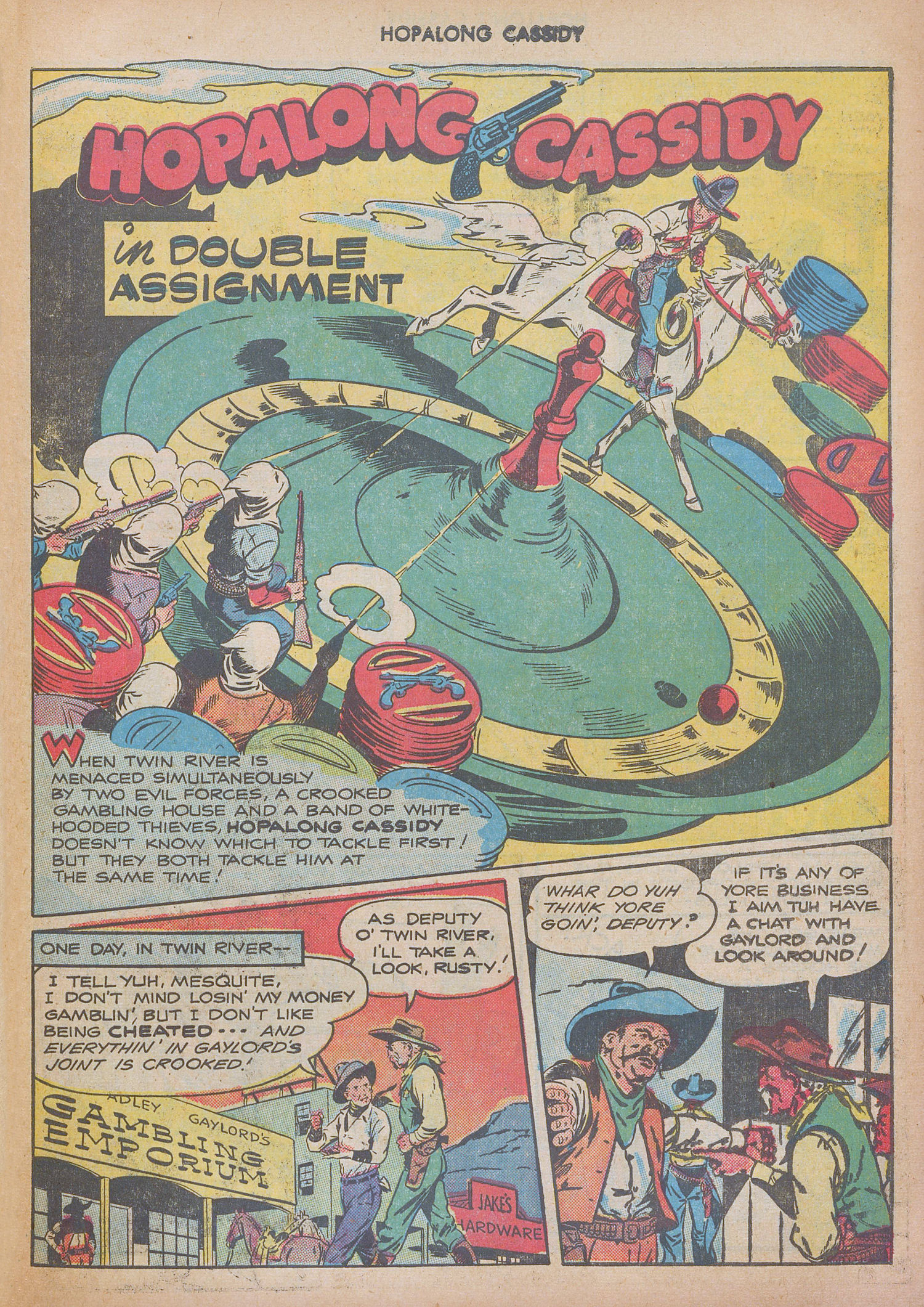 Read online Hopalong Cassidy comic -  Issue #9 - 41