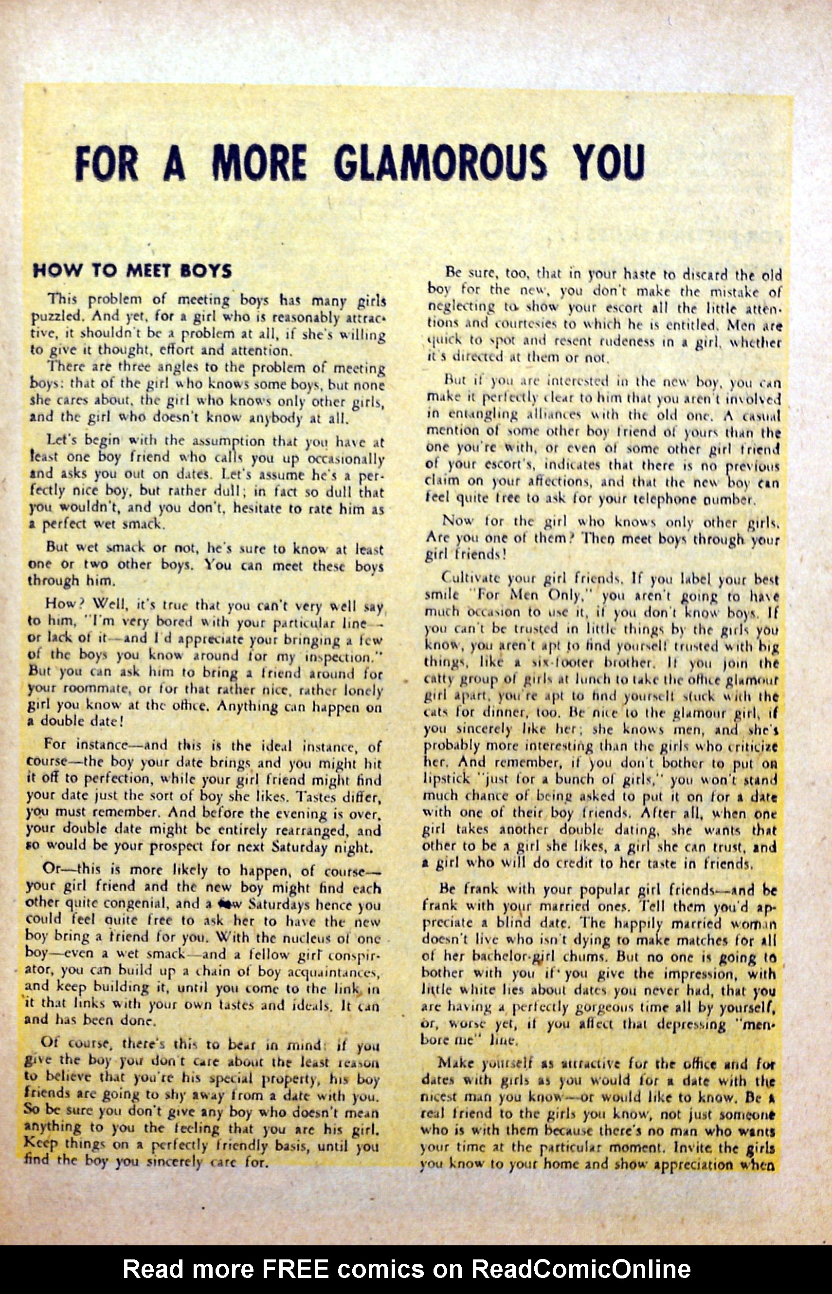 Read online Complete Love Magazine comic -  Issue #190 - 25