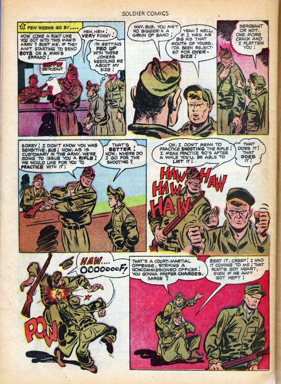 Read online Soldier Comics comic -  Issue #7 - 28