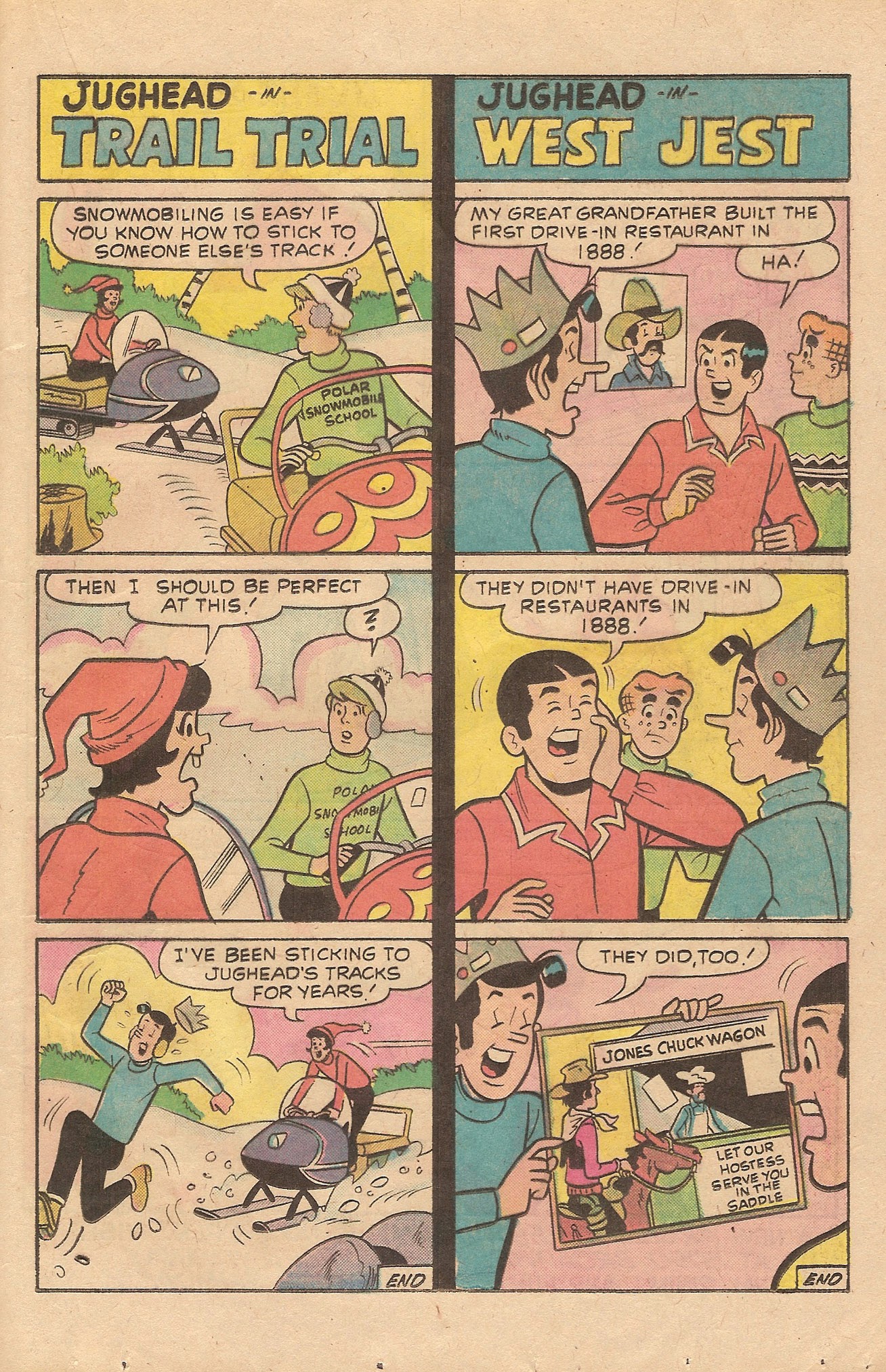 Read online Jughead's Jokes comic -  Issue #42 - 21