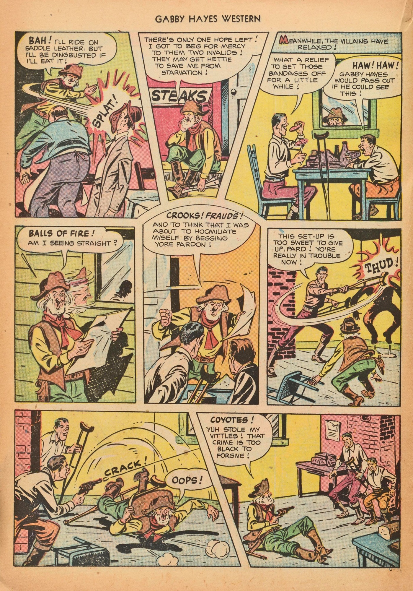 Read online Gabby Hayes Western comic -  Issue #43 - 20