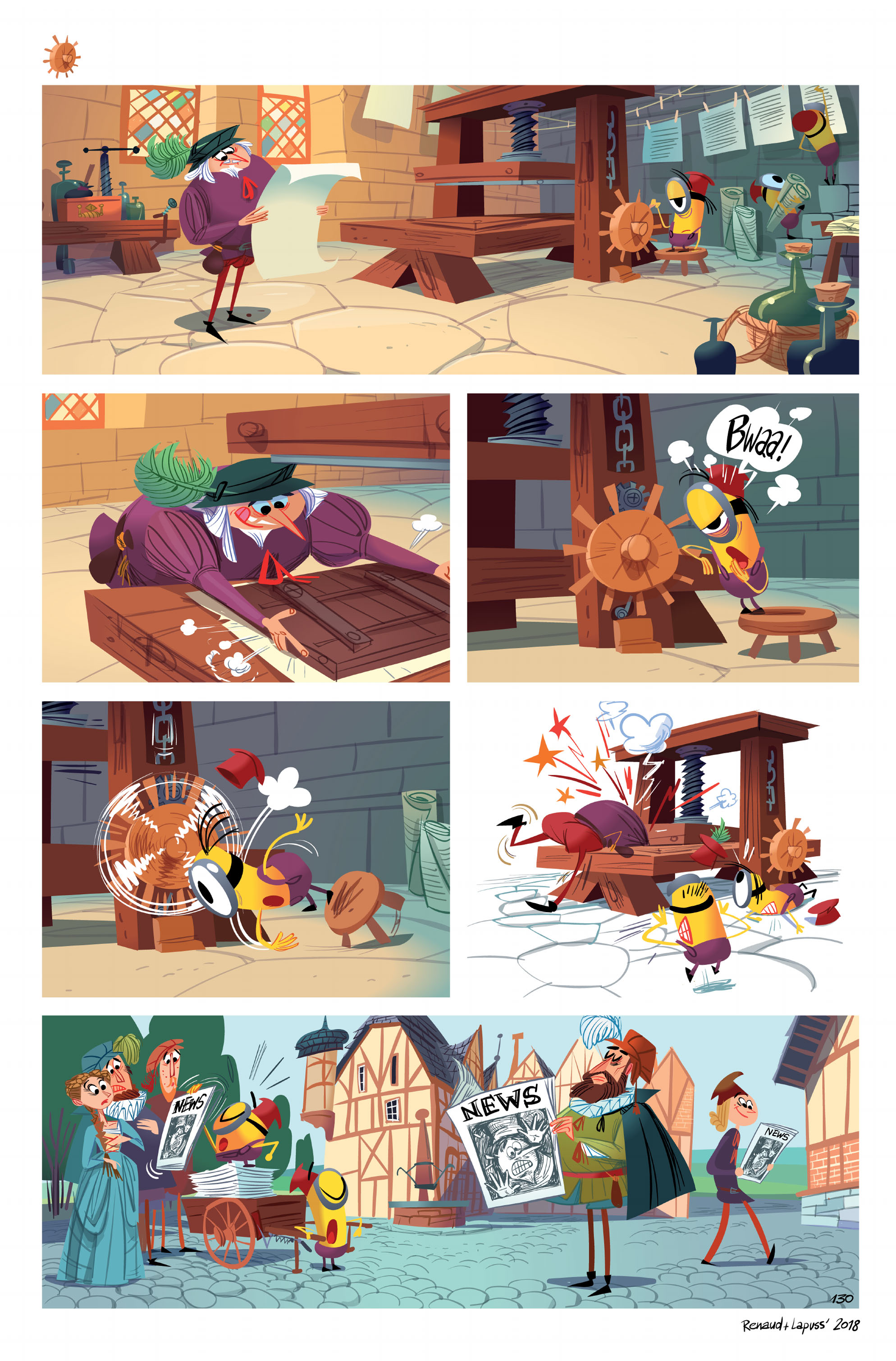 Read online Minions Viva Le Boss! comic -  Issue #1 - 26