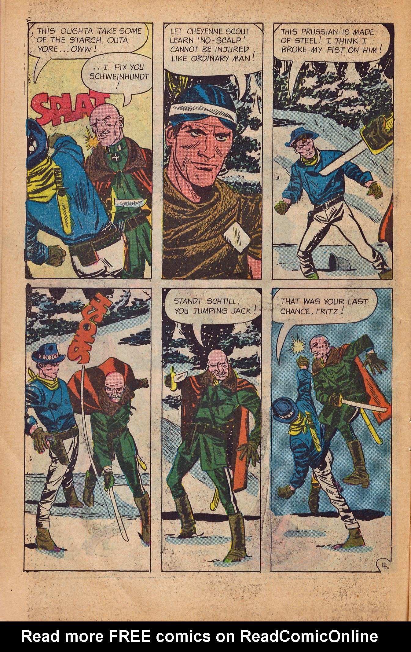 Read online Cheyenne Kid comic -  Issue #68 - 6