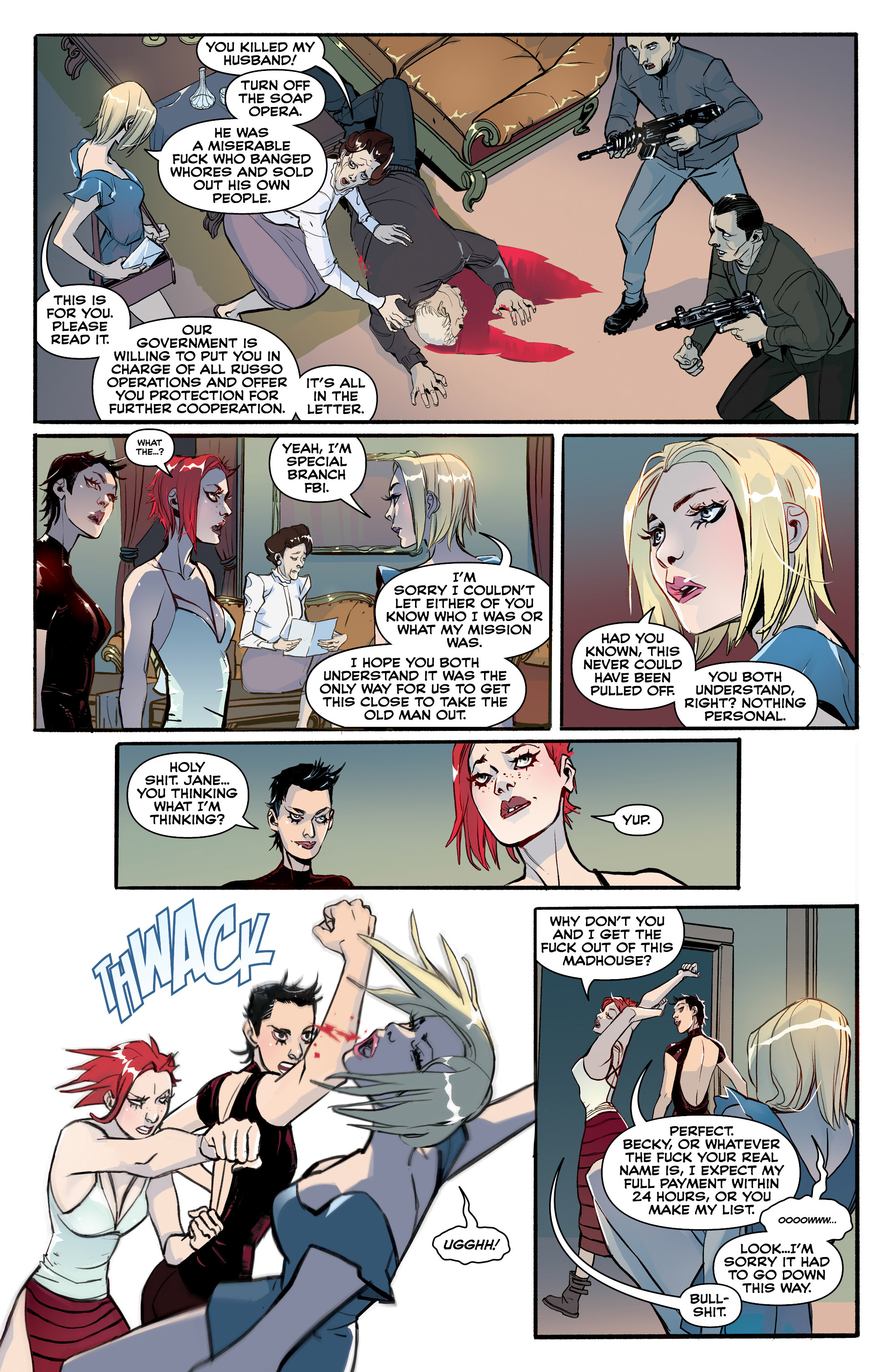Read online PainKiller Jane: Heartbreaker comic -  Issue # Full - 43