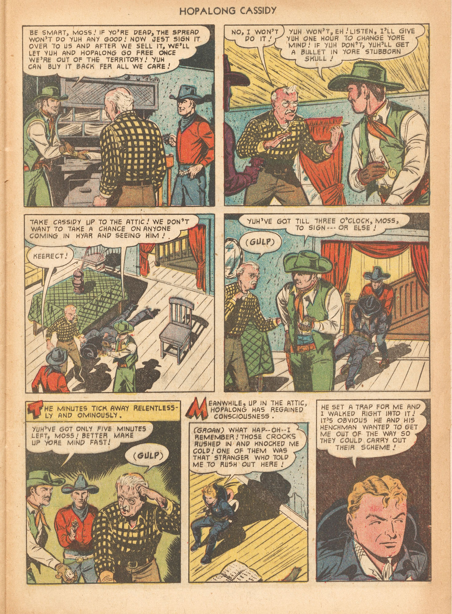 Read online Hopalong Cassidy comic -  Issue #56 - 45