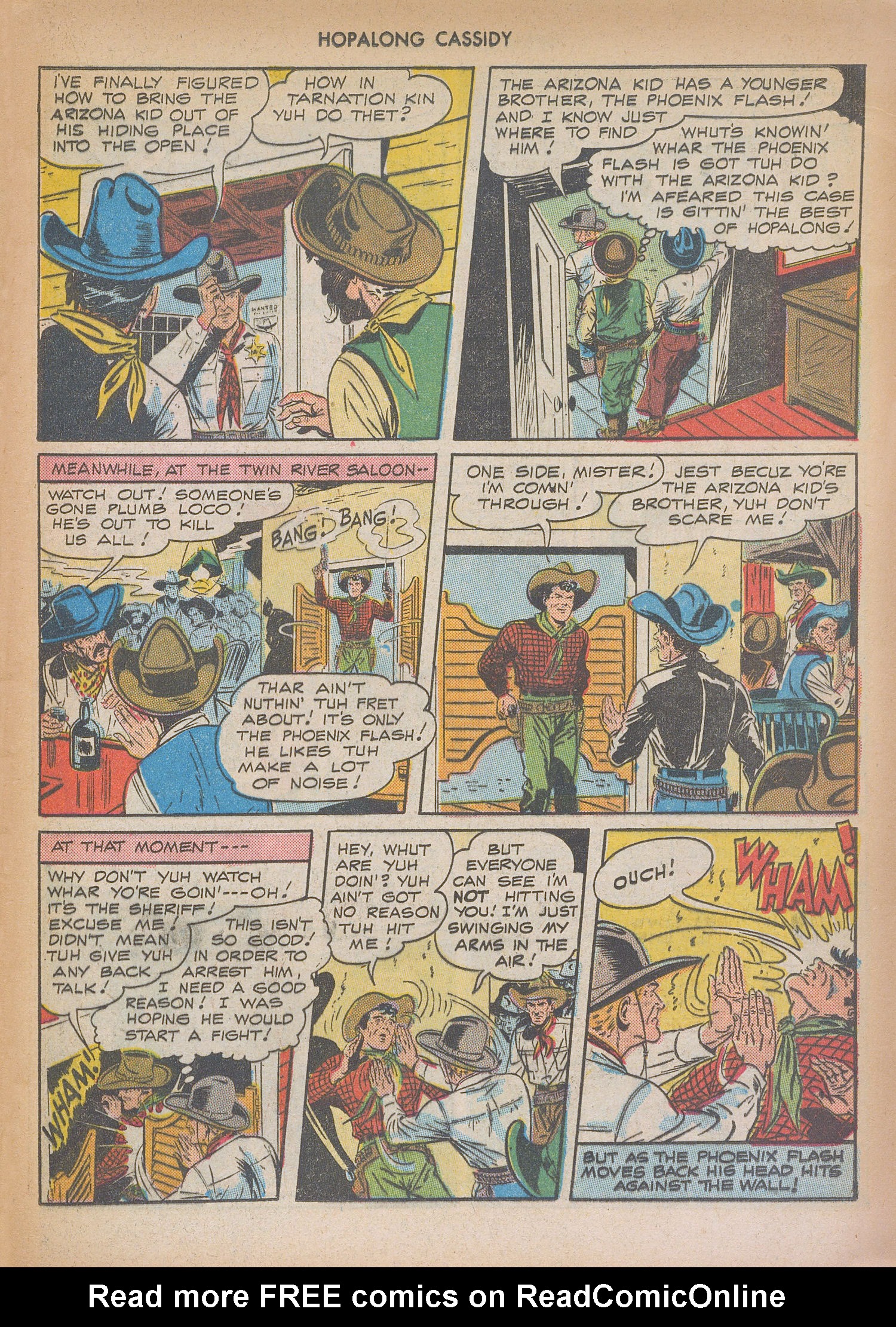 Read online Hopalong Cassidy comic -  Issue #22 - 17