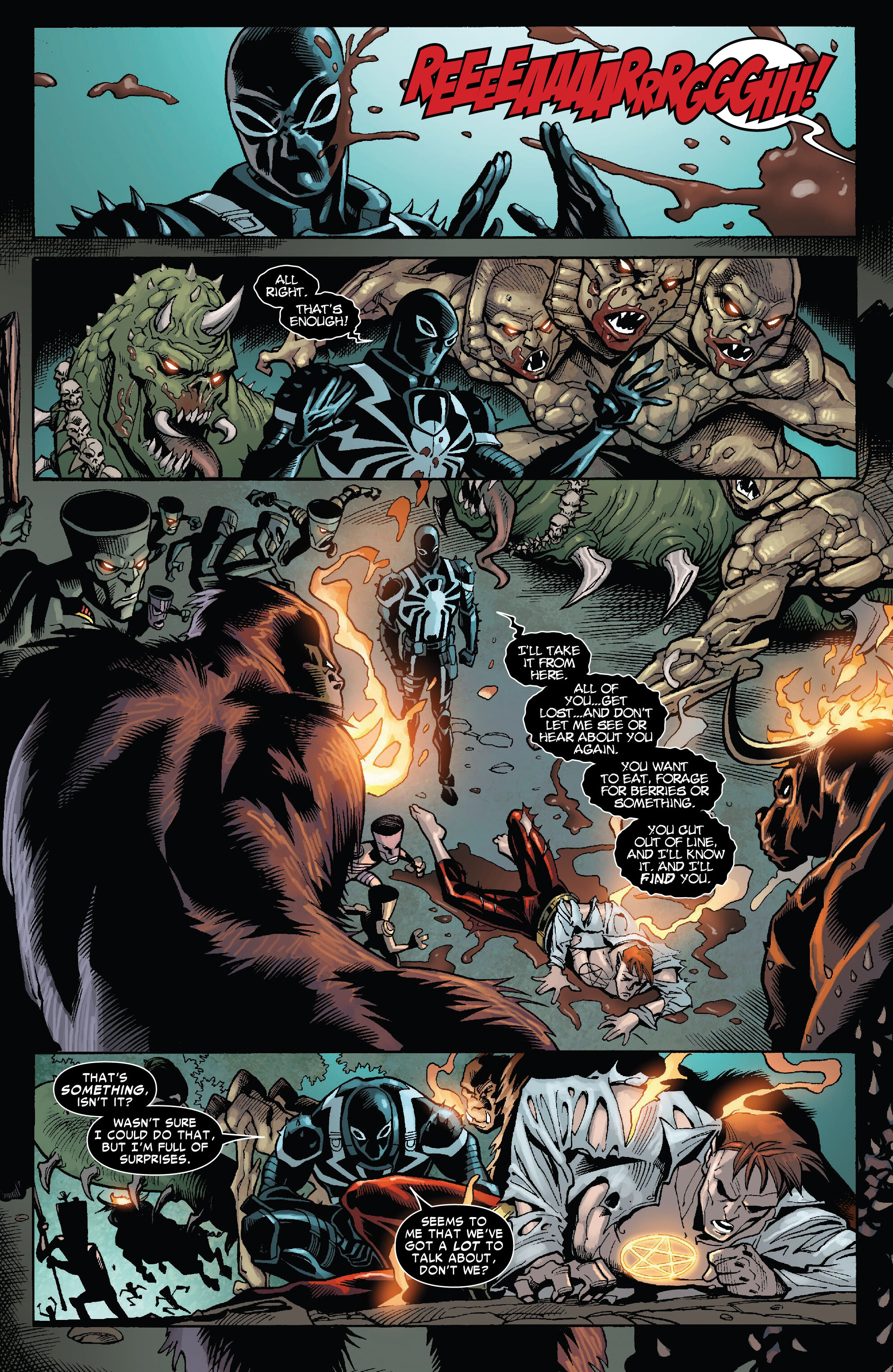 Read online Venom Modern Era Epic Collection comic -  Issue # The Savage Six (Part 2) - 83