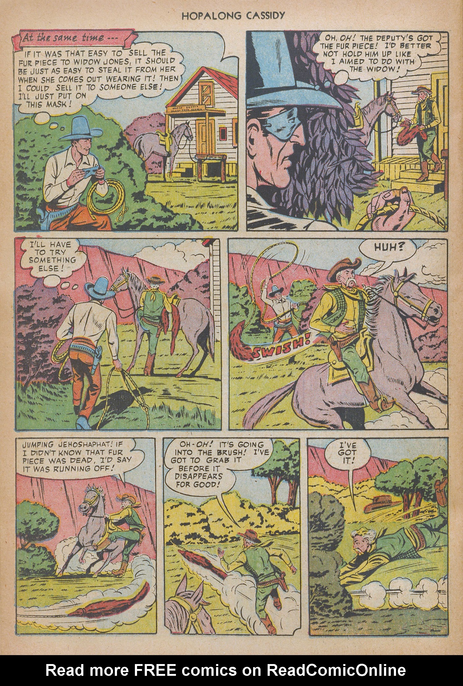 Read online Hopalong Cassidy comic -  Issue #51 - 28