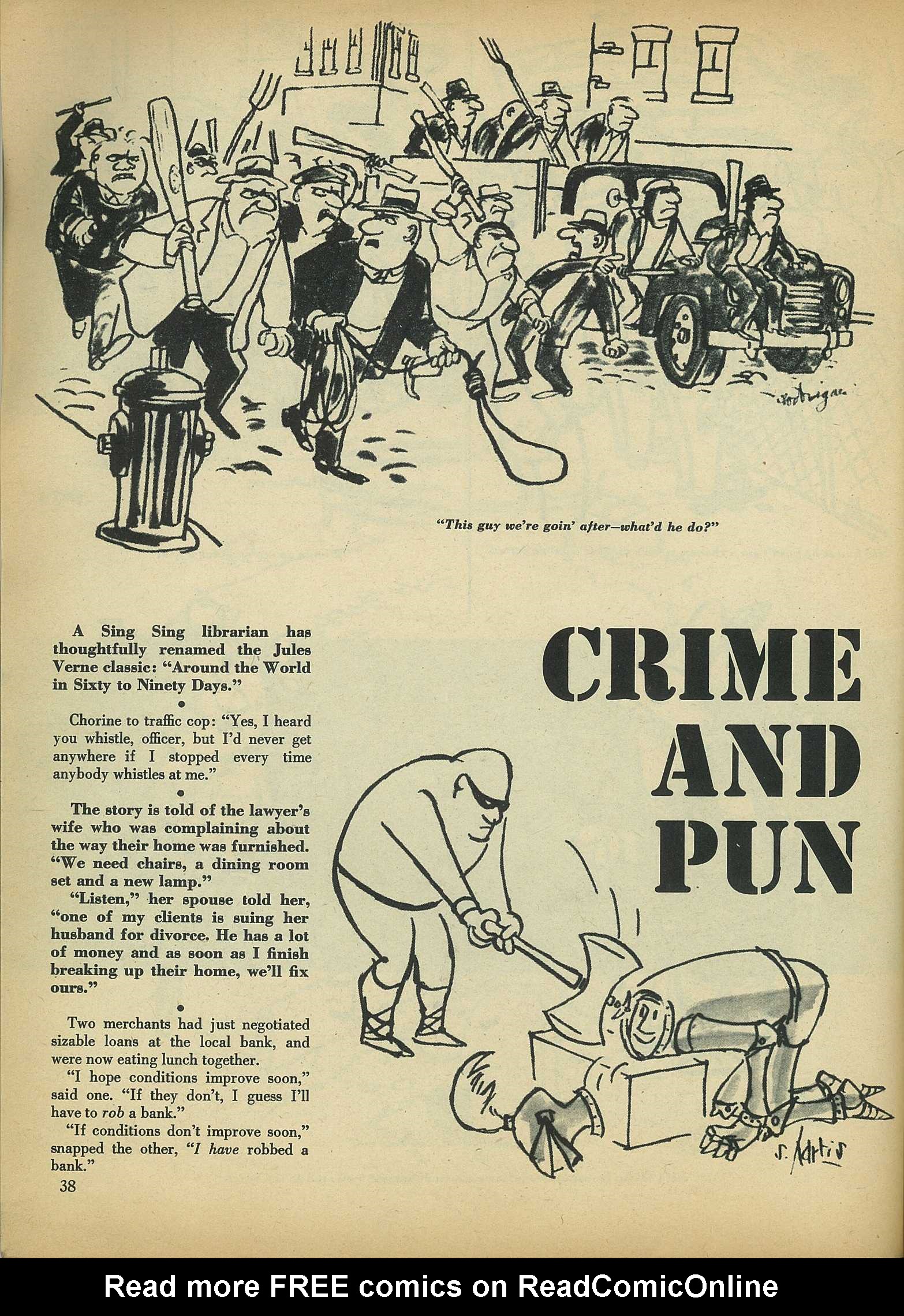 Read online Cartoons and Gags comic -  Issue #5 - 38