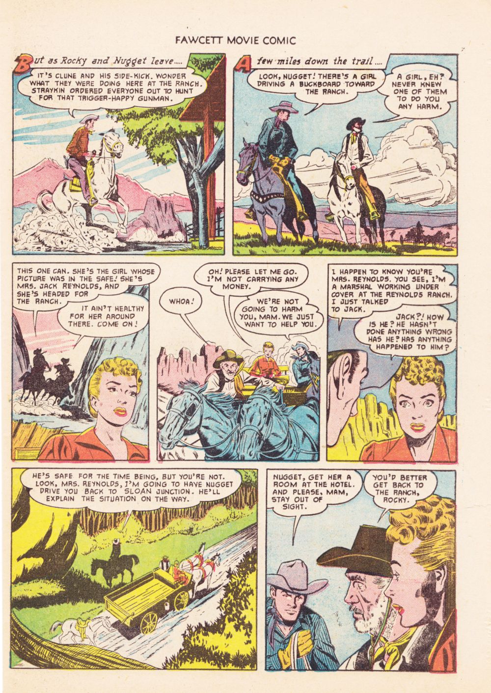 Read online Fawcett Movie Comic comic -  Issue #12 - 23