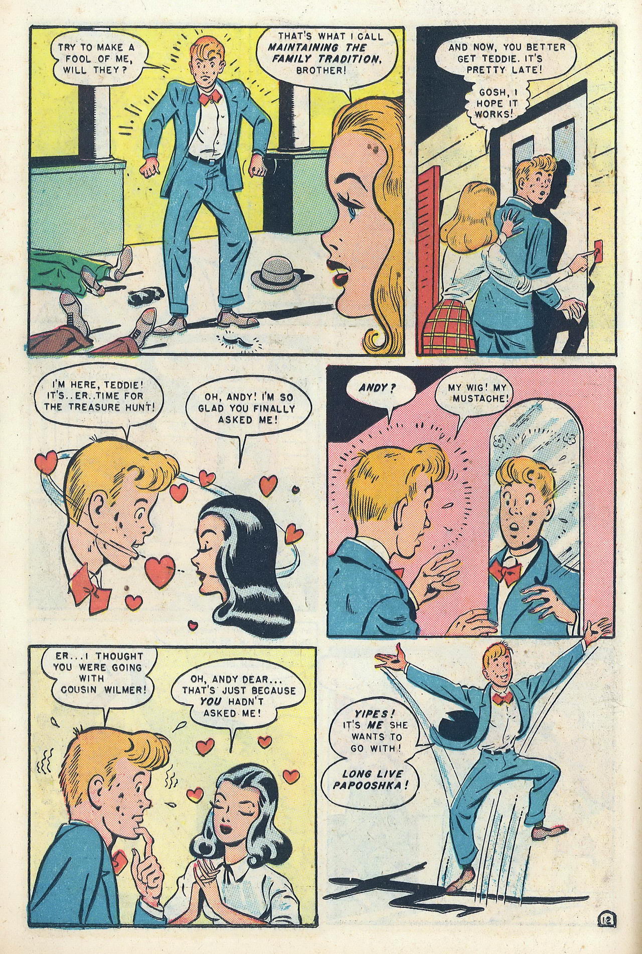 Read online Andy Comics comic -  Issue #21 - 22