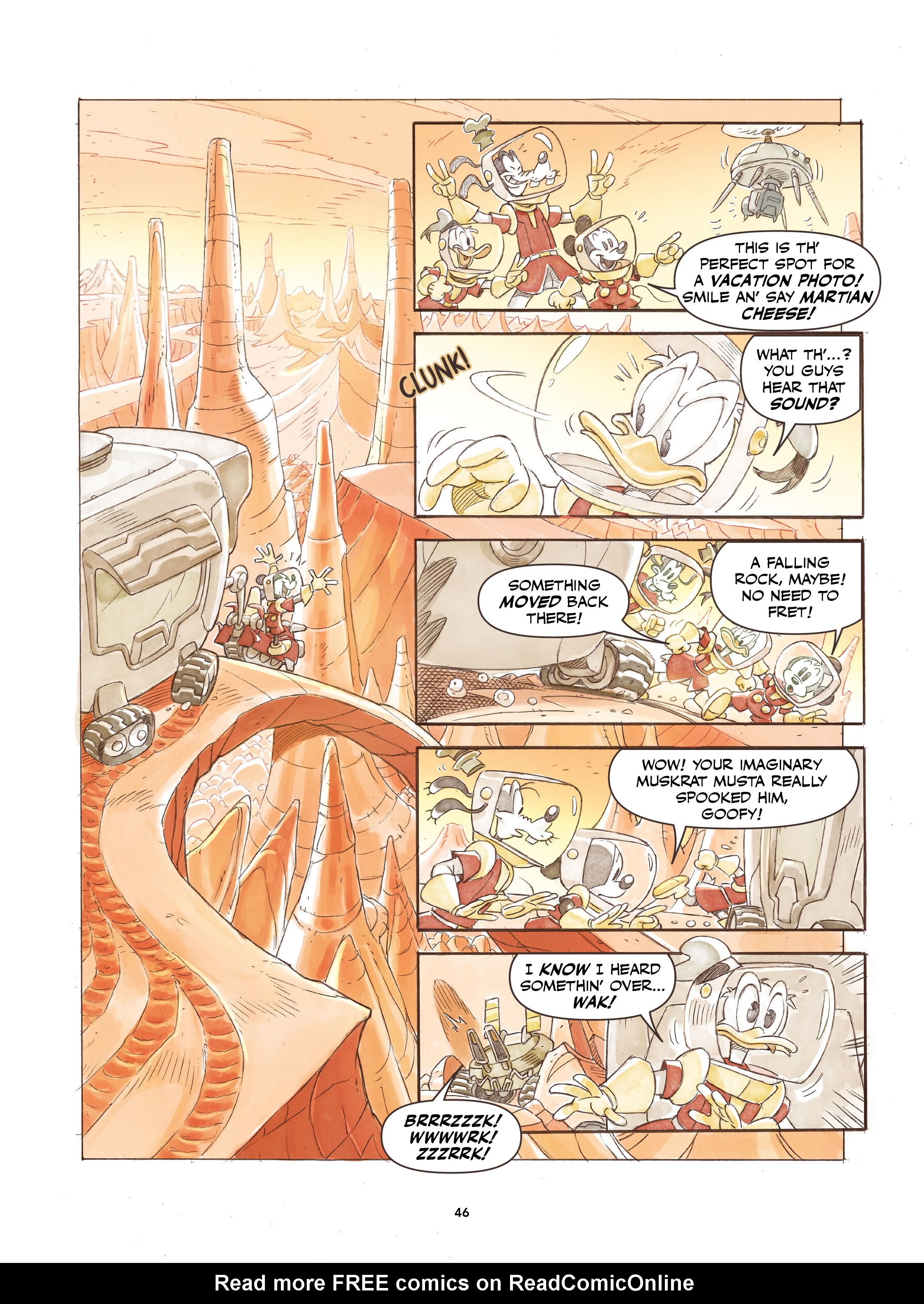 Read online Disney Once Upon a Mouse… In the Future comic -  Issue # TPB (Part 1) - 47