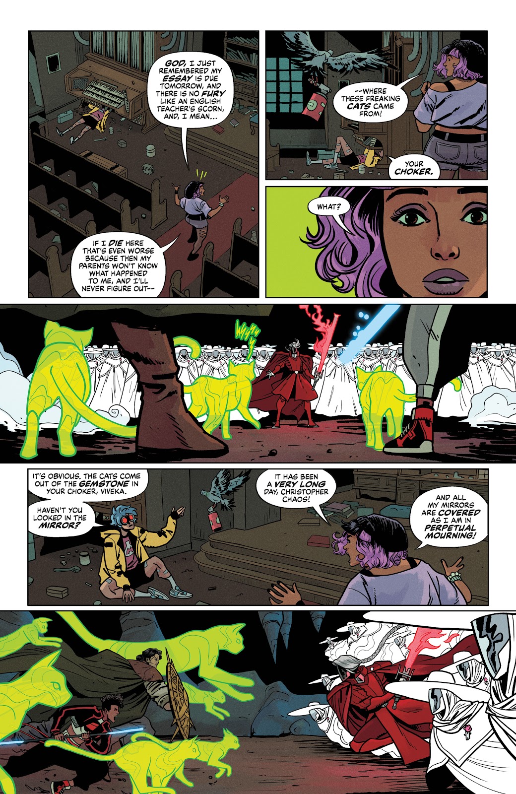 The Oddly Pedestrian Life of Christopher Chaos issue 6 - Page 12