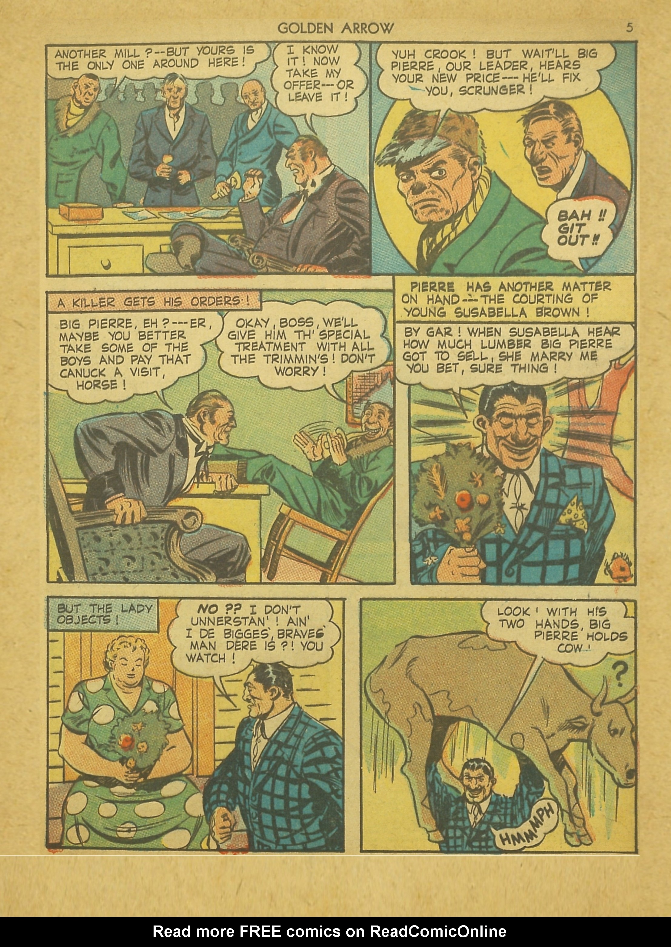 Read online Golden Arrow comic -  Issue #2 - 5