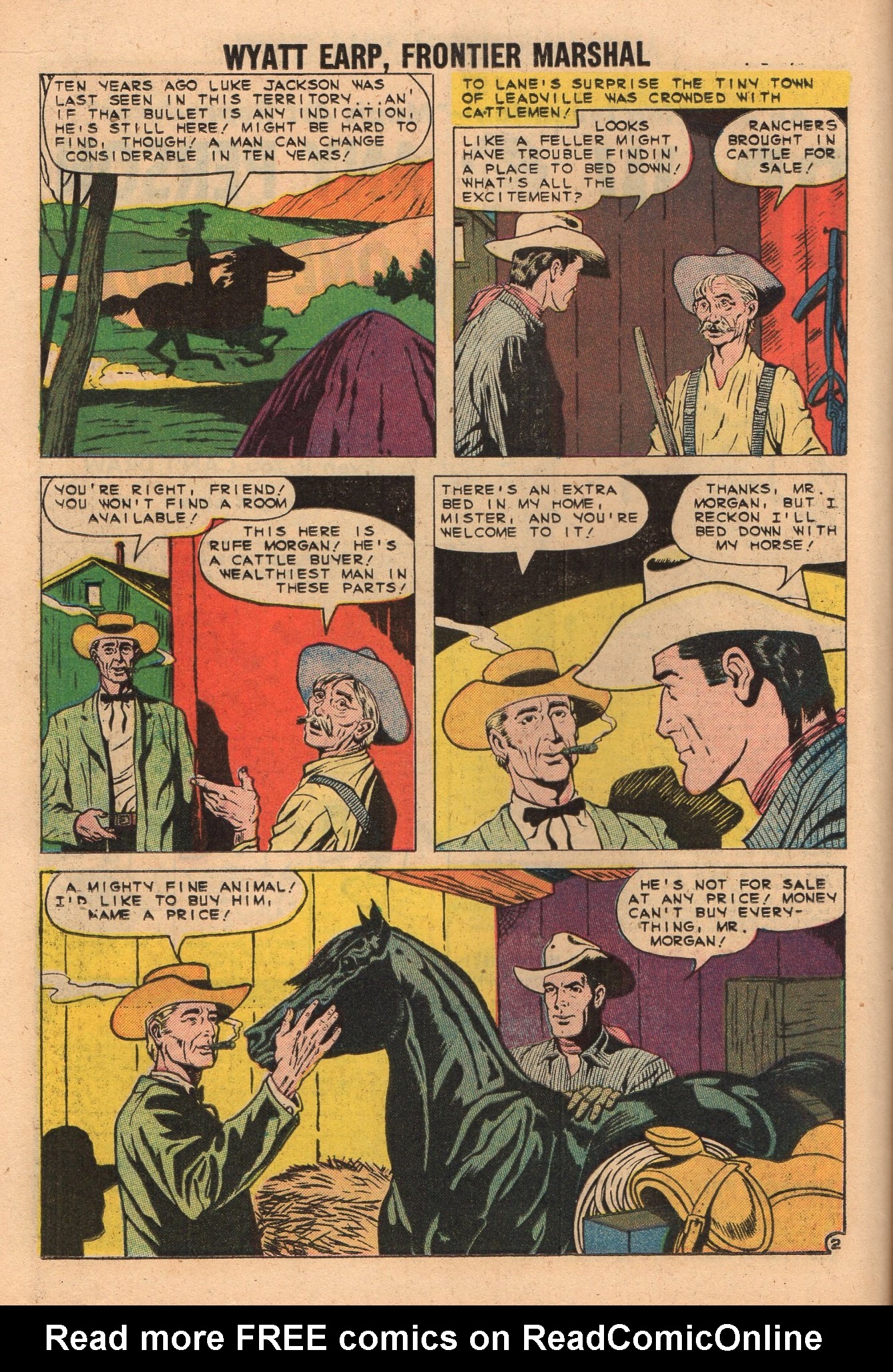 Read online Wyatt Earp Frontier Marshal comic -  Issue #34 - 16