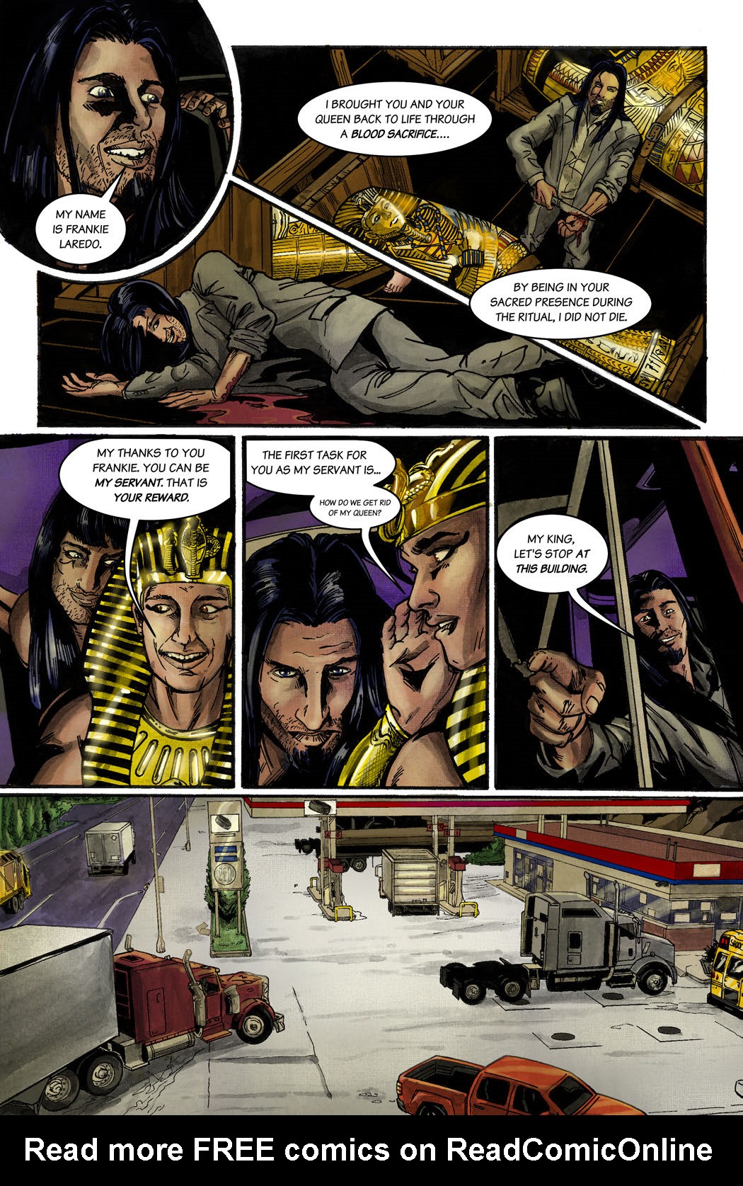 Read online King Tut: Truck Driving Pharaoh comic -  Issue #2 - 4