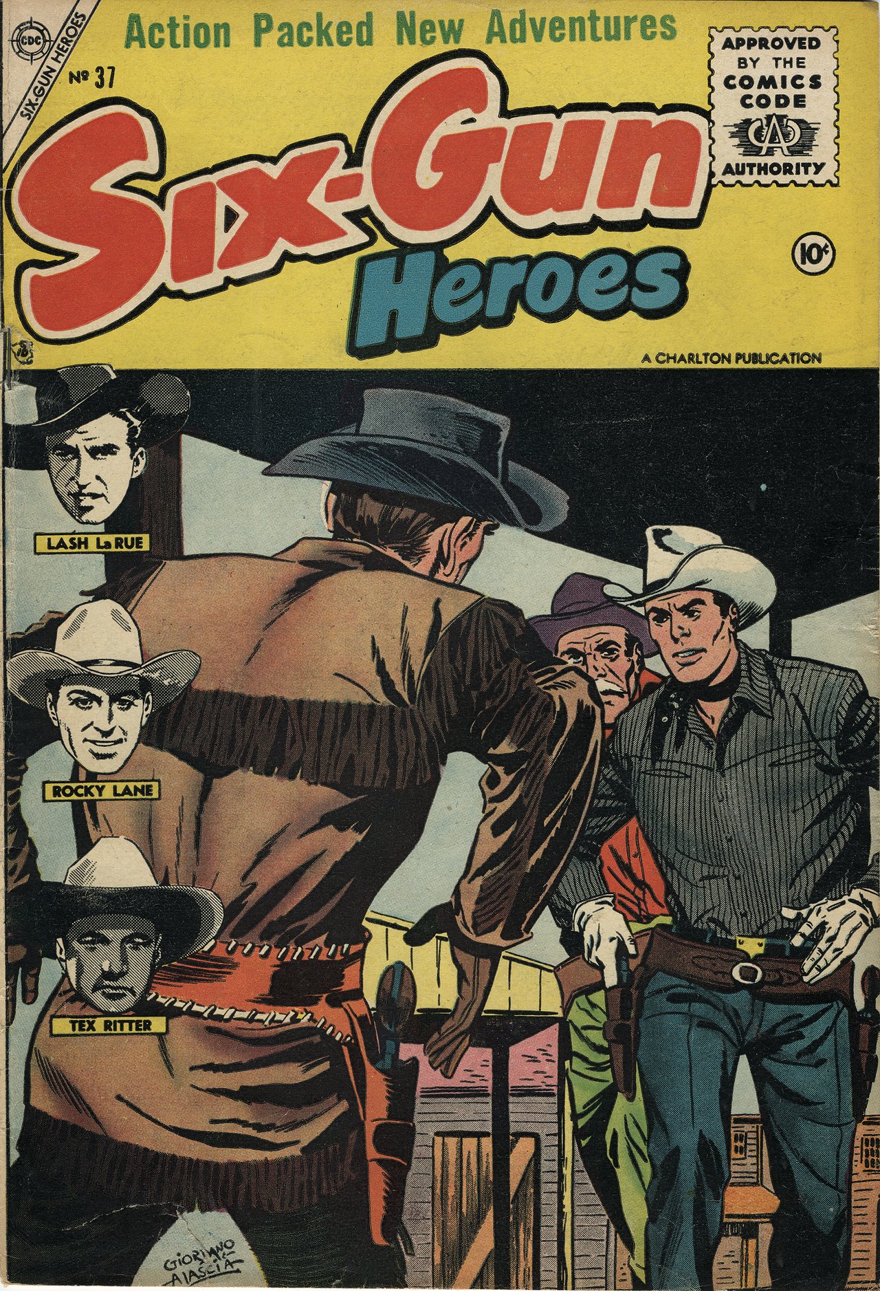 Read online Six-Gun Heroes comic -  Issue #37 - 1