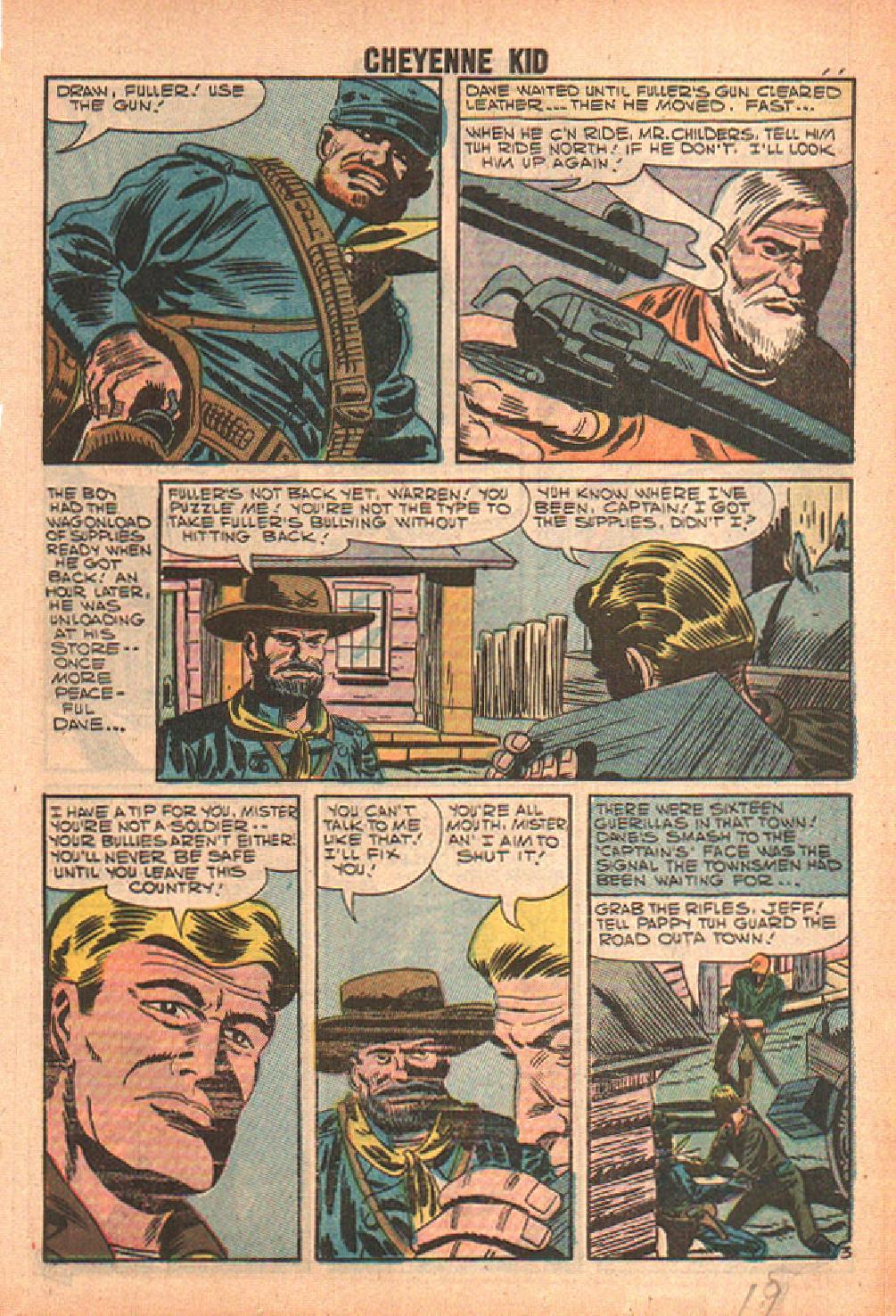 Read online Cheyenne Kid comic -  Issue #11 - 19