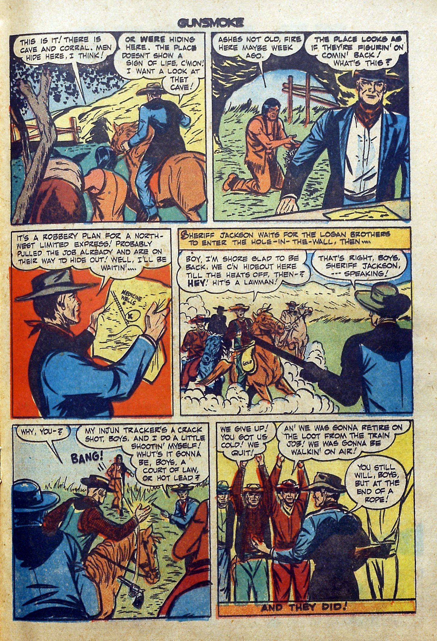 Read online Gunsmoke comic -  Issue #4 - 17