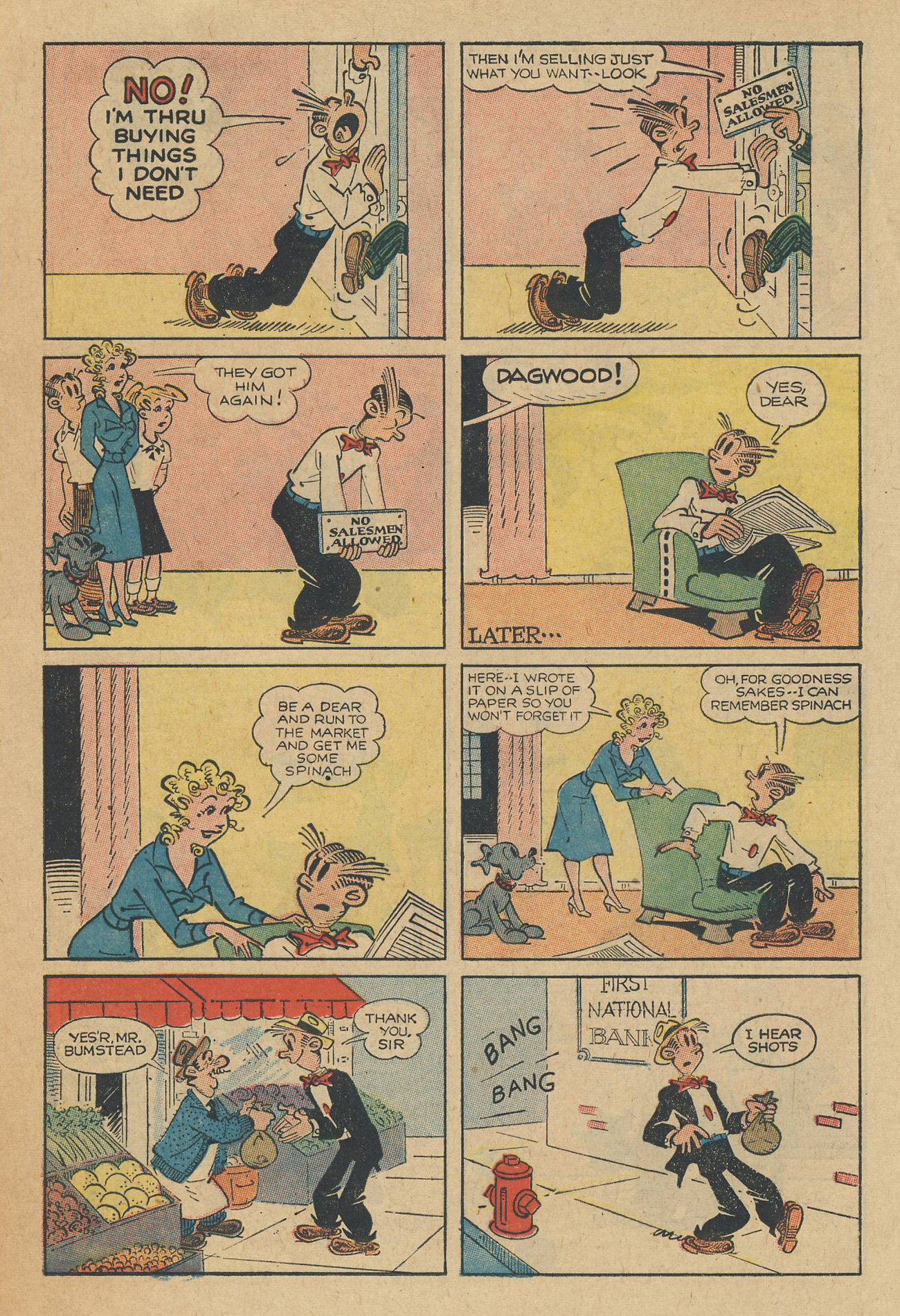 Read online Blondie Comics (1960) comic -  Issue #150 - 23